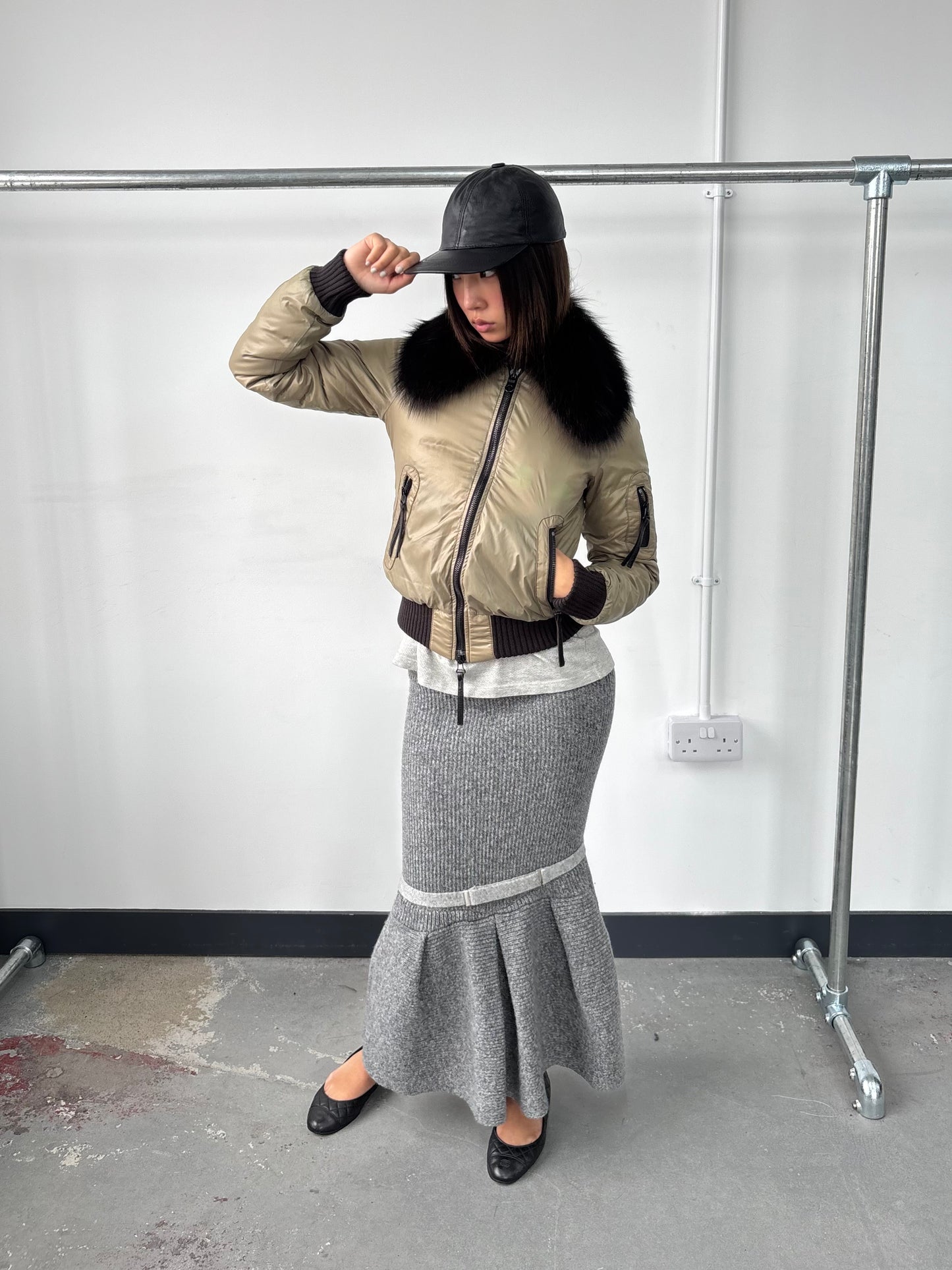 DUVETICA GOOSE DOWN BOMBER JACKET