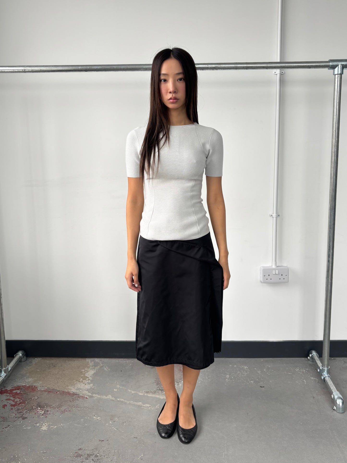 JIL SANDER CIRCA 2009 MIDI SKIRT