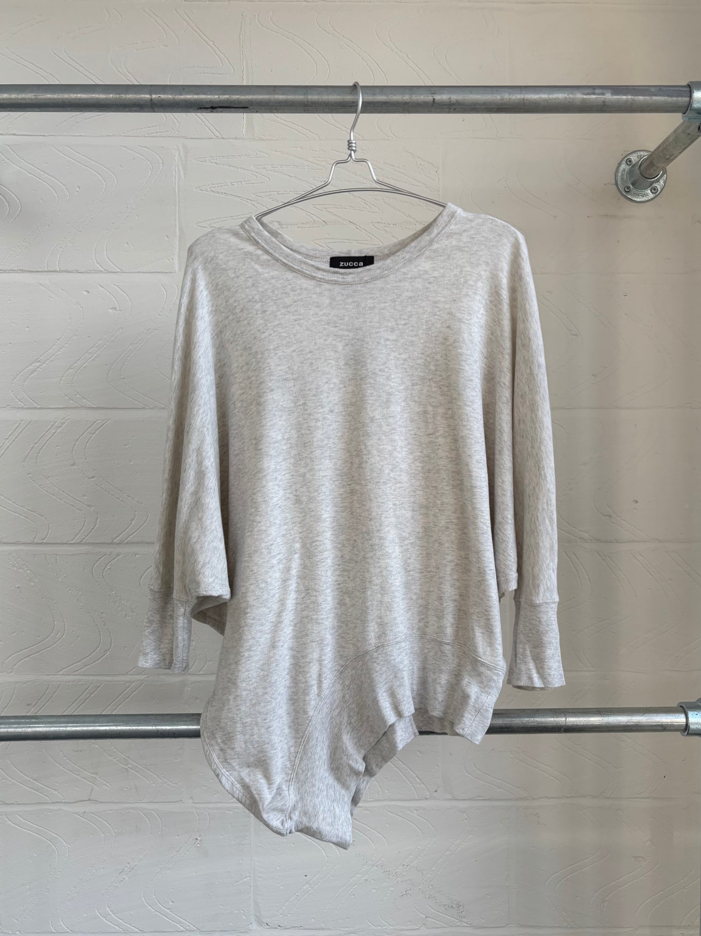 ZUCCA ASYMMETRIC JERSEY LONG SLEEVE