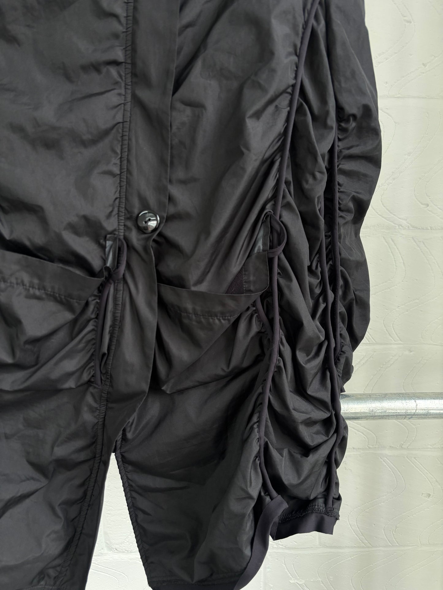 RUCHED PARKA JACKET