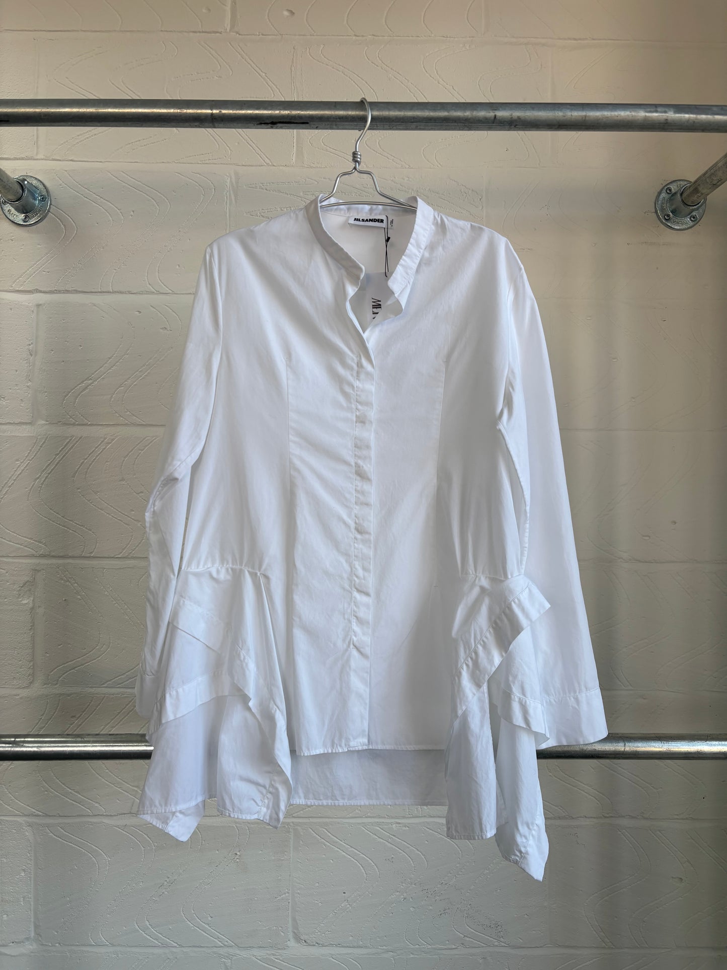 JIL SANDER CIRCA 2017 DRAPE SHIRT