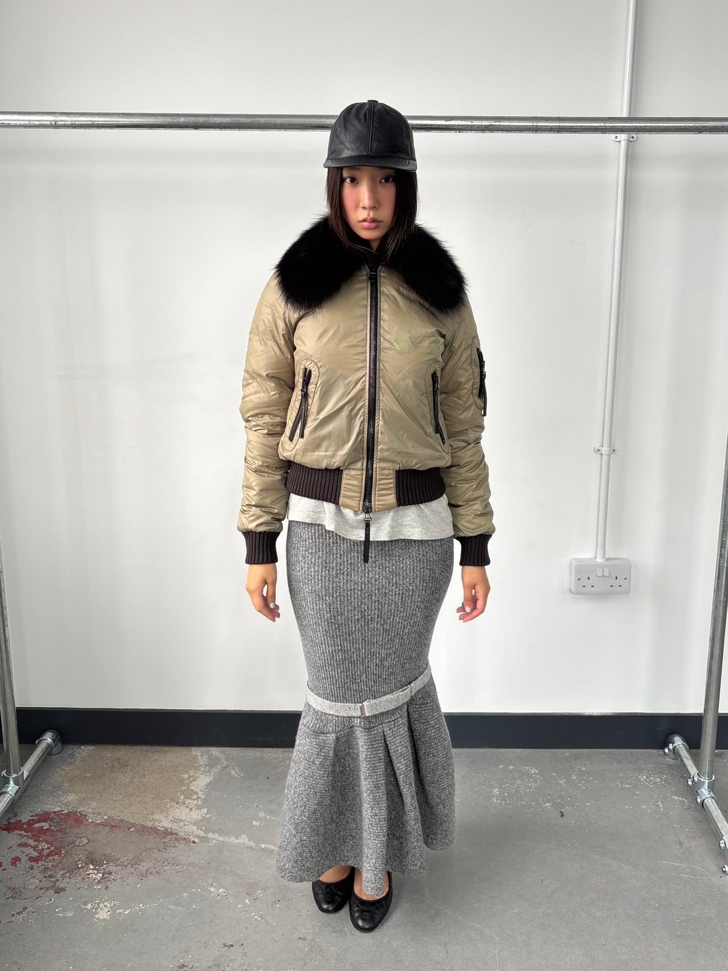 DUVETICA GOOSE DOWN BOMBER JACKET