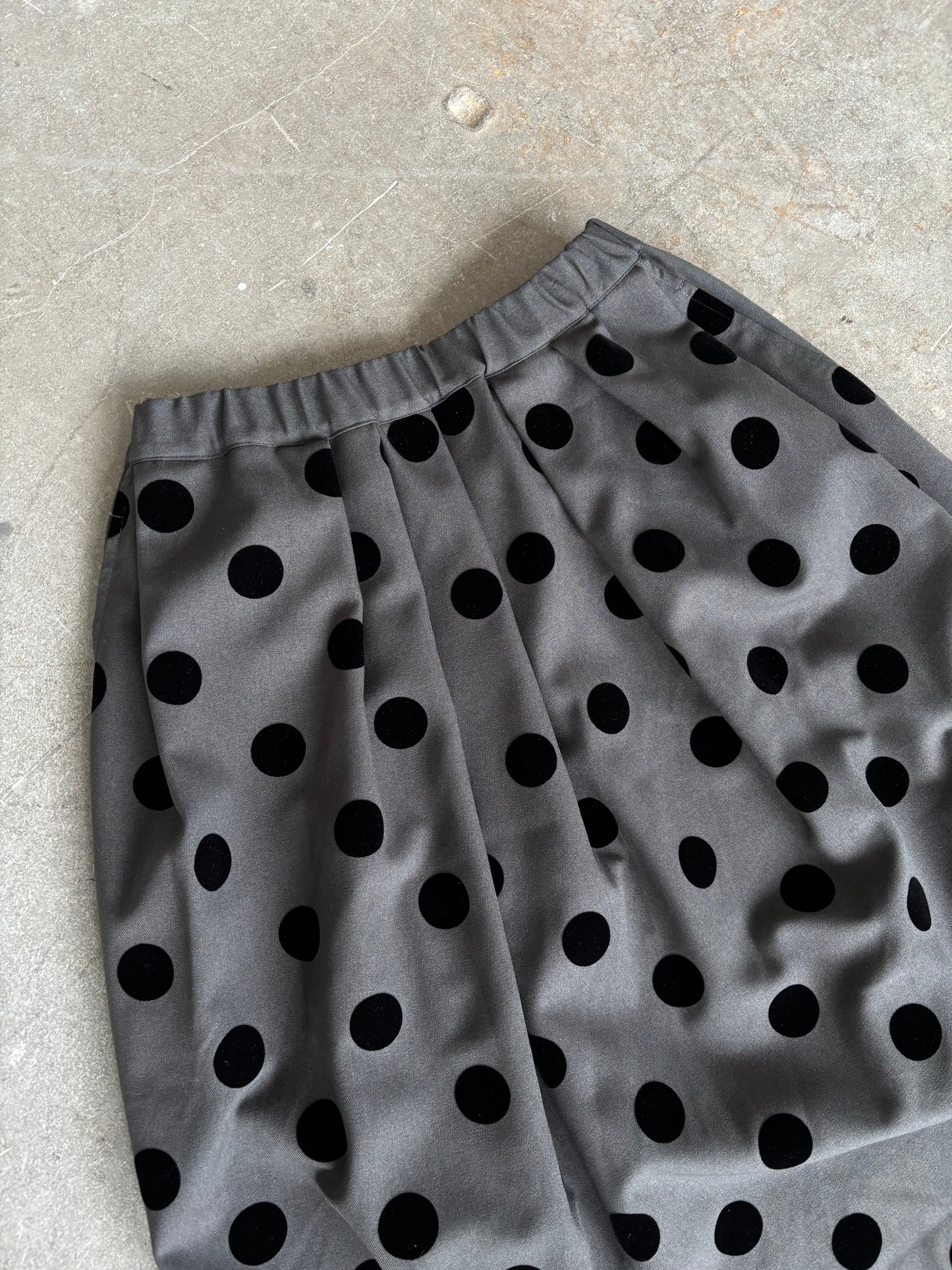 GOMME POLKA DOT LOW CROTCH SHORTS