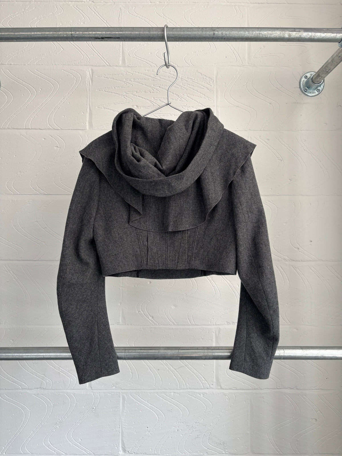 KOREAN DOUBLE BREASTED CORSET JACKET