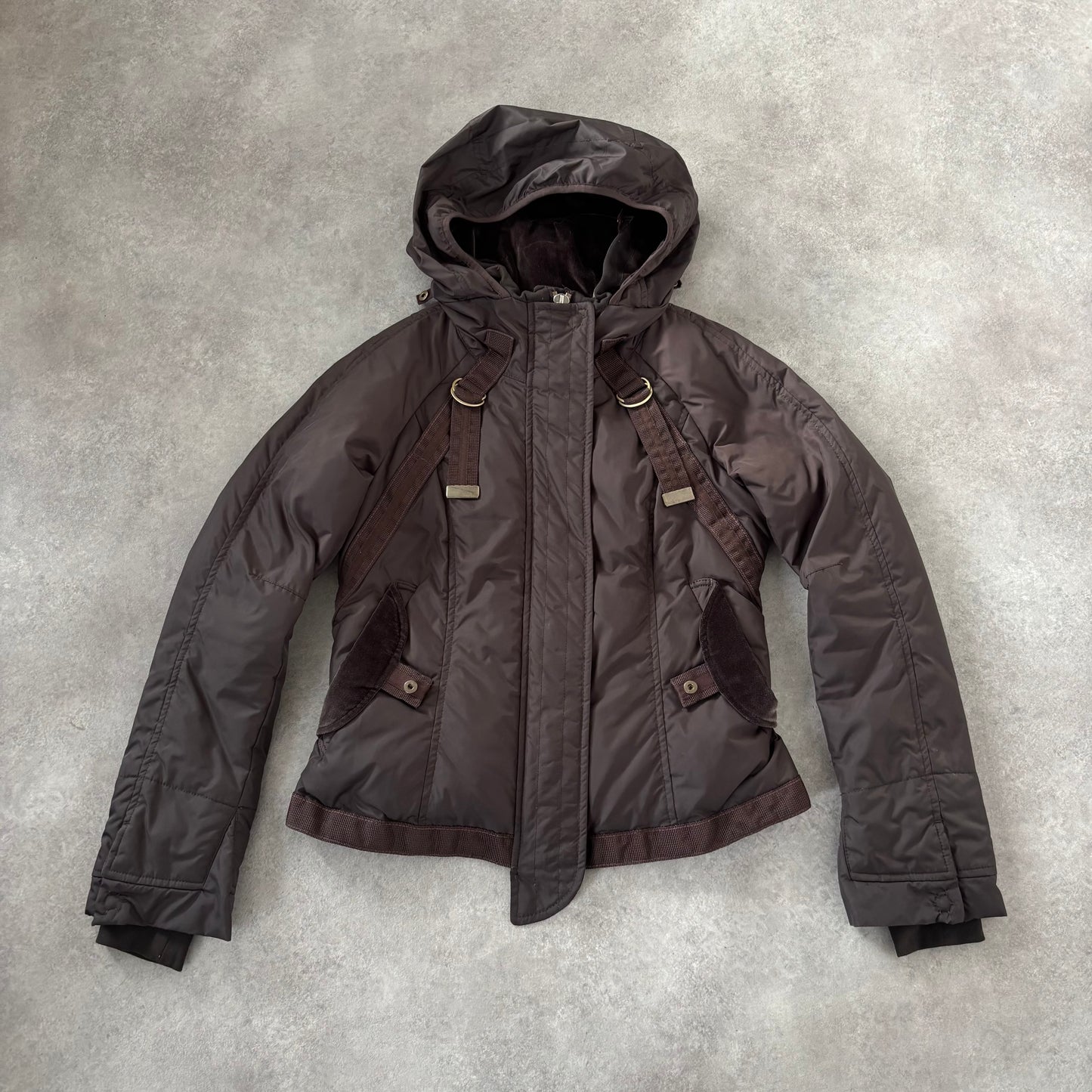 MARITHÉ FRANÇOIS GIRBAUD BONDAGE SHORT JACKET