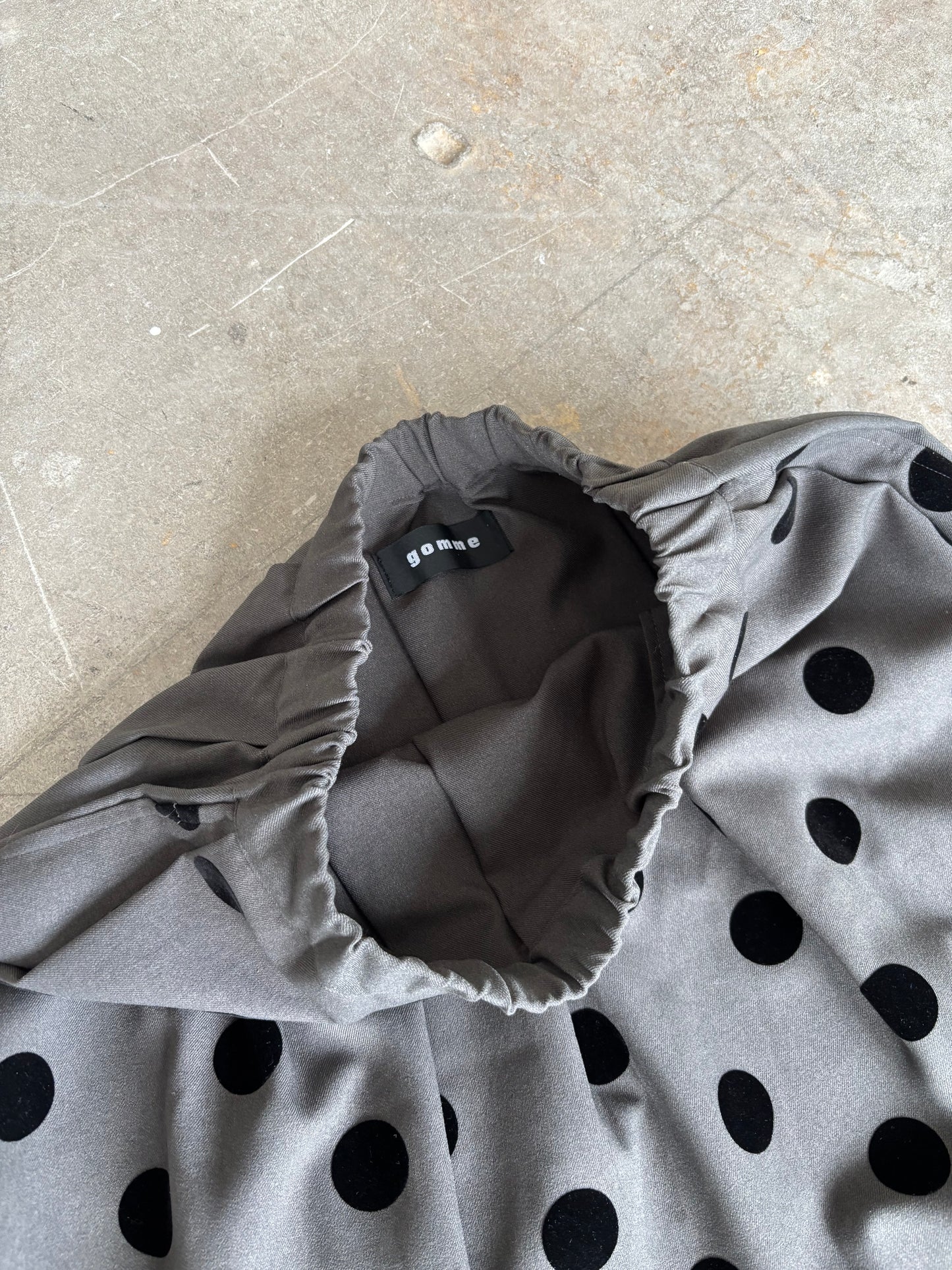 GOMME POLKA DOT LOW CROTCH SHORTS