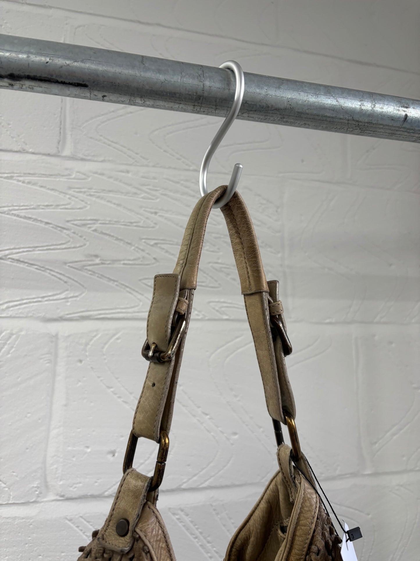 LEATHER LASER CUT BAG