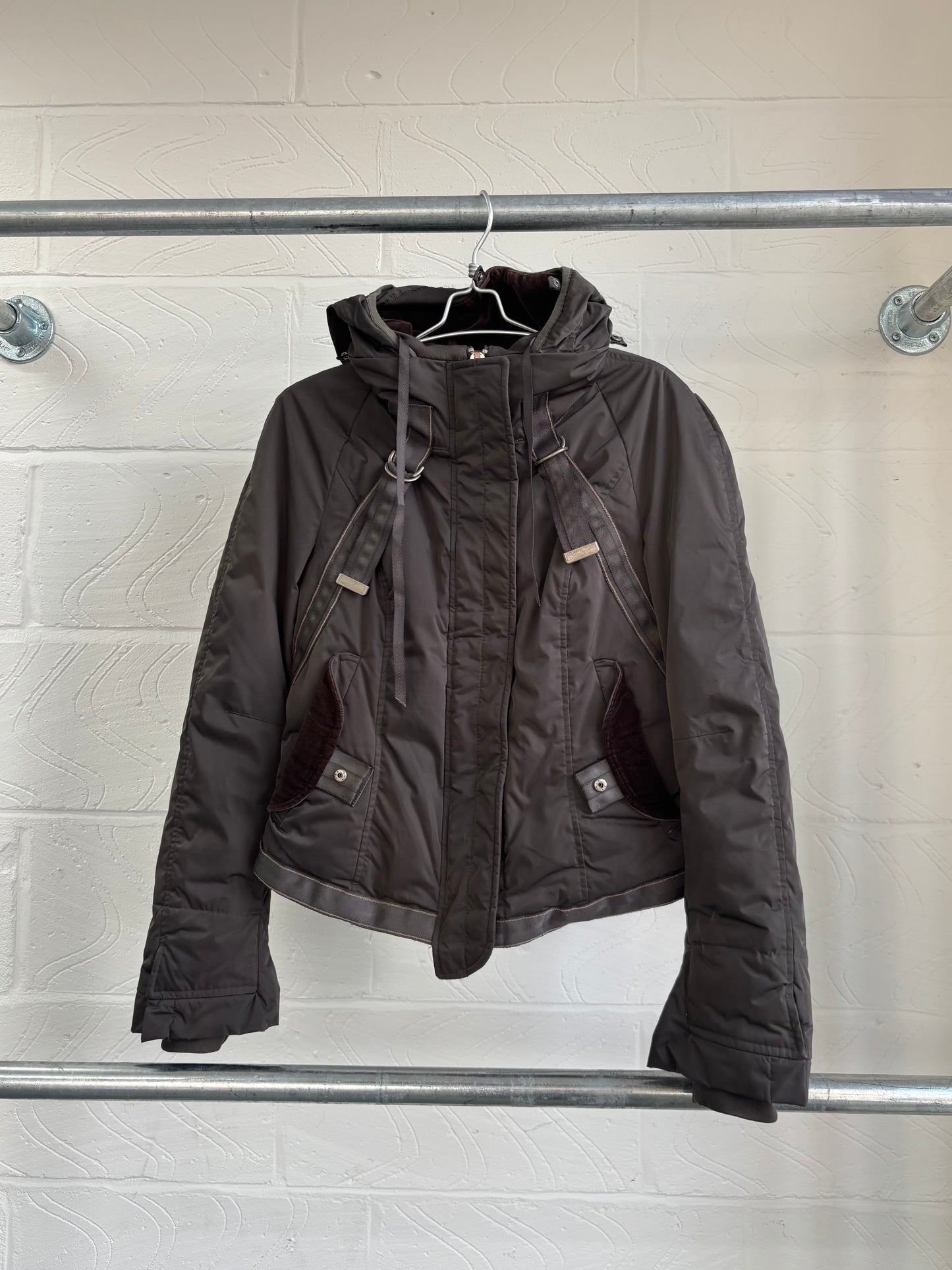 MARITHE GREY BONDAGE JACKET