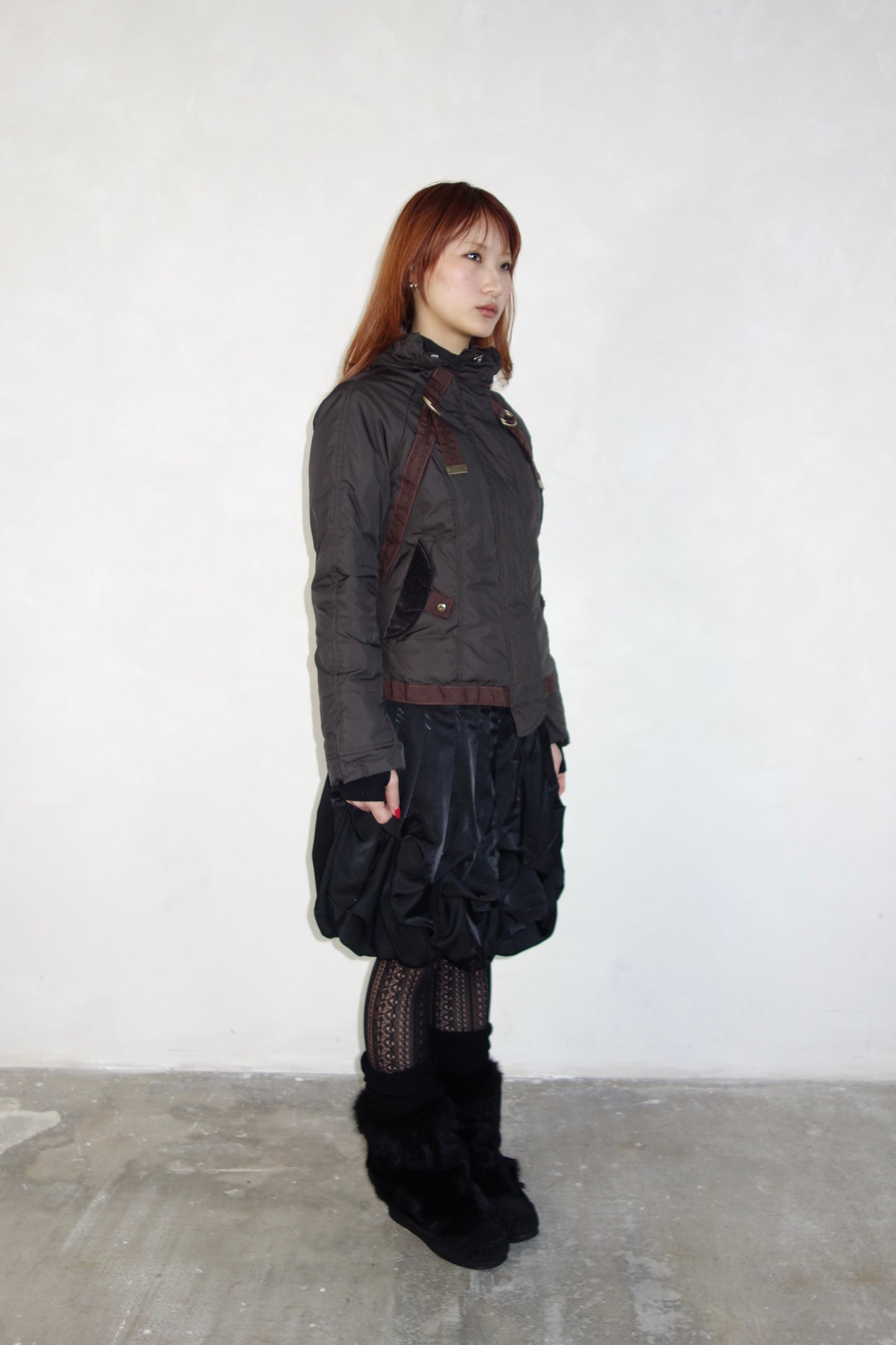 MARITHÉ FRANÇOIS GIRBAUD BONDAGE SHORT JACKET