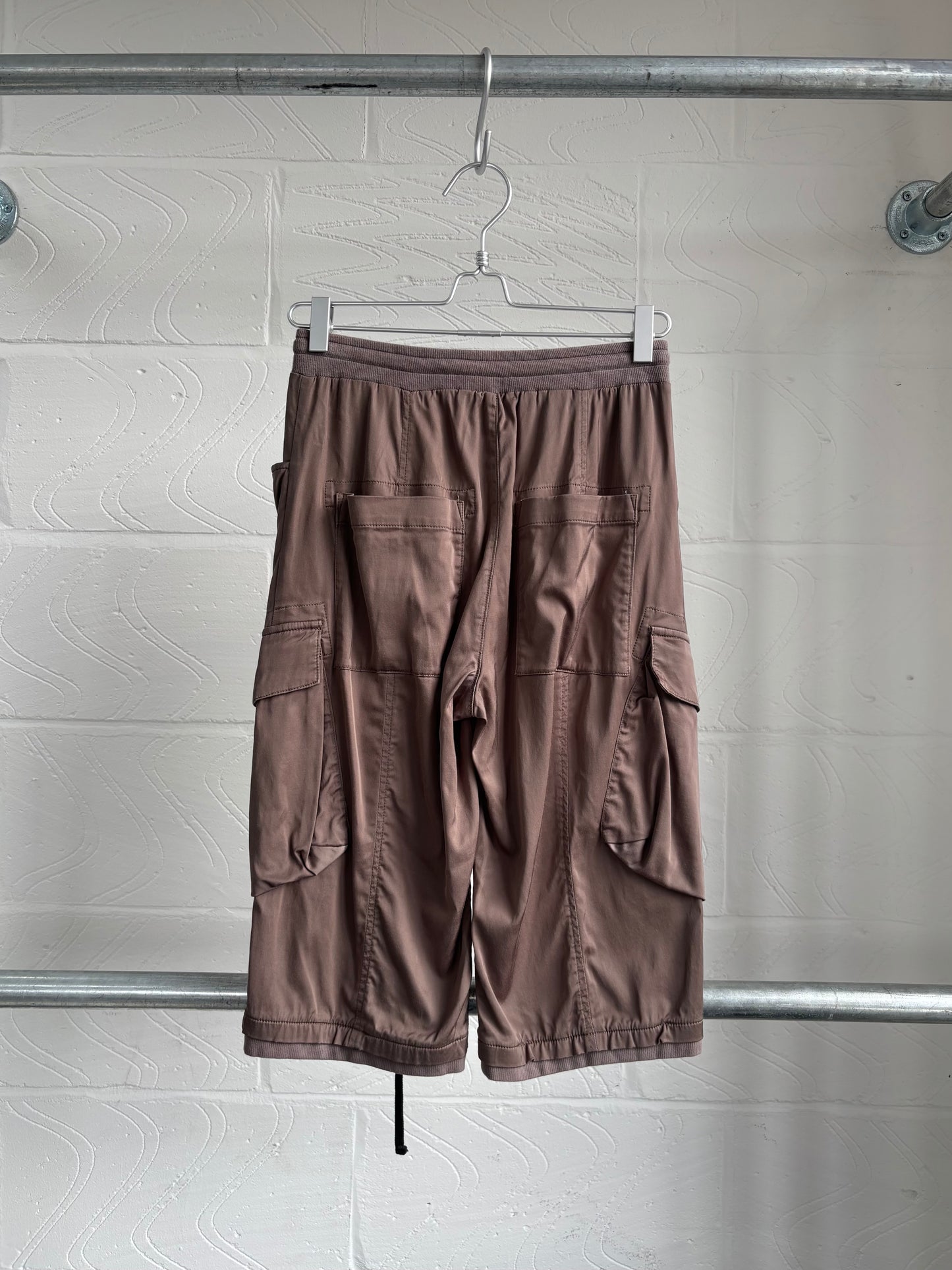 JAPANESE DESIGNER LONG UTILITY SHORTS