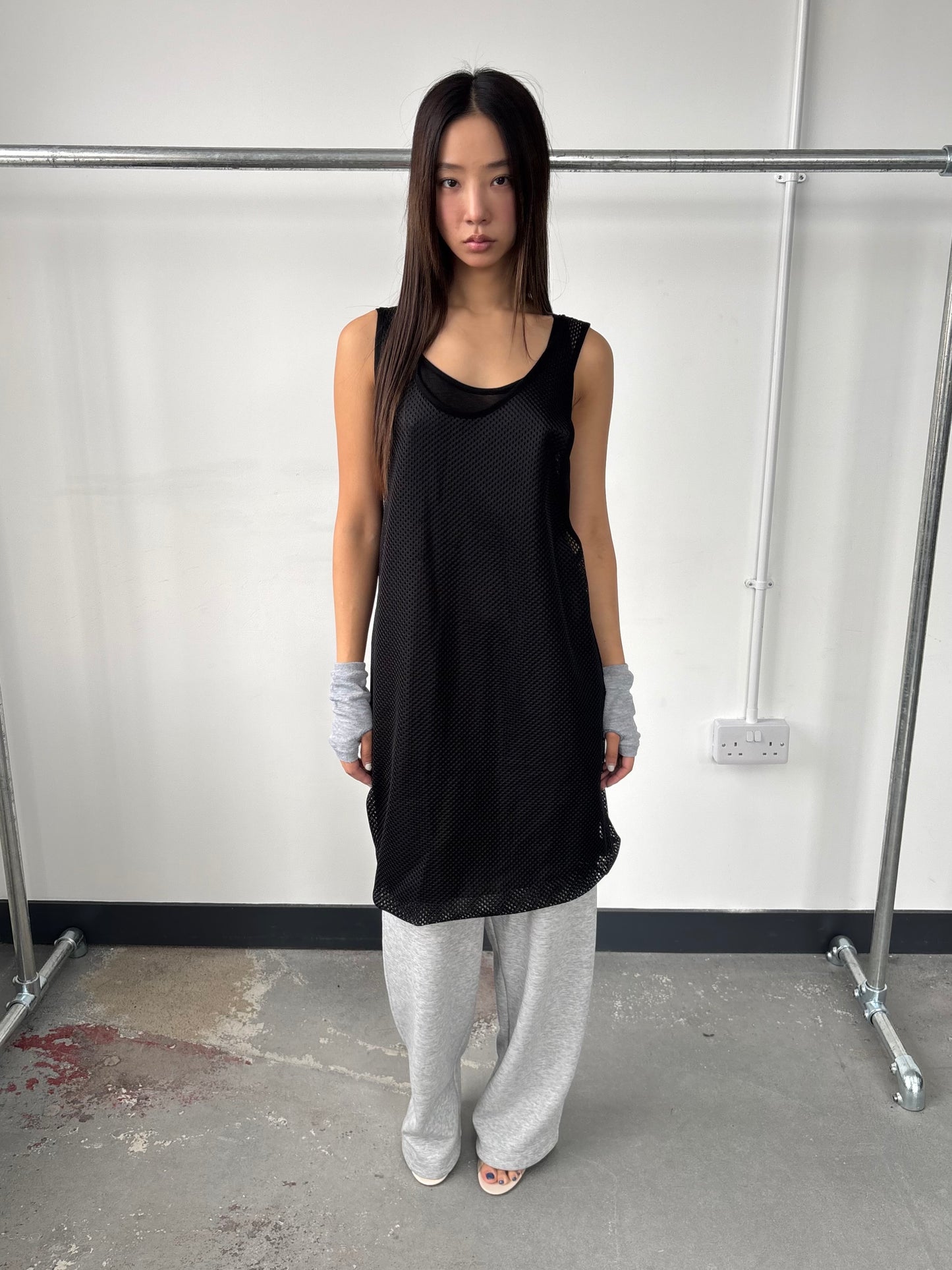 LIMI FEU CIRCA 2005 PERFORATED DRESS