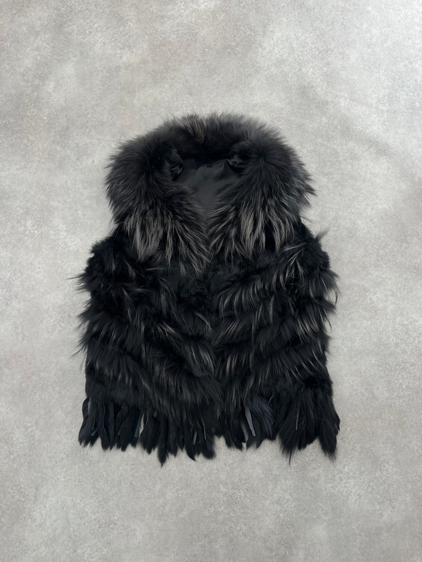 VINTAGE REAL FUR GILET