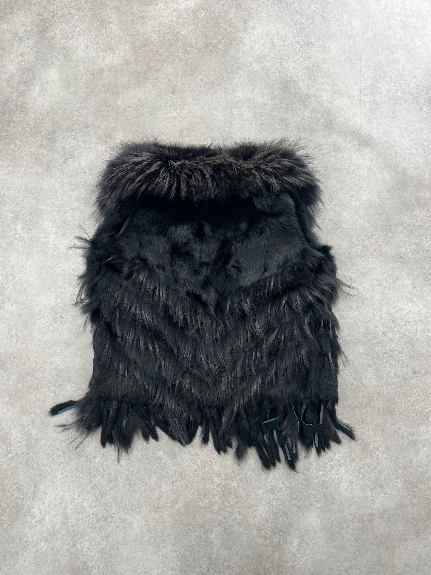 VINTAGE REAL FUR GILET