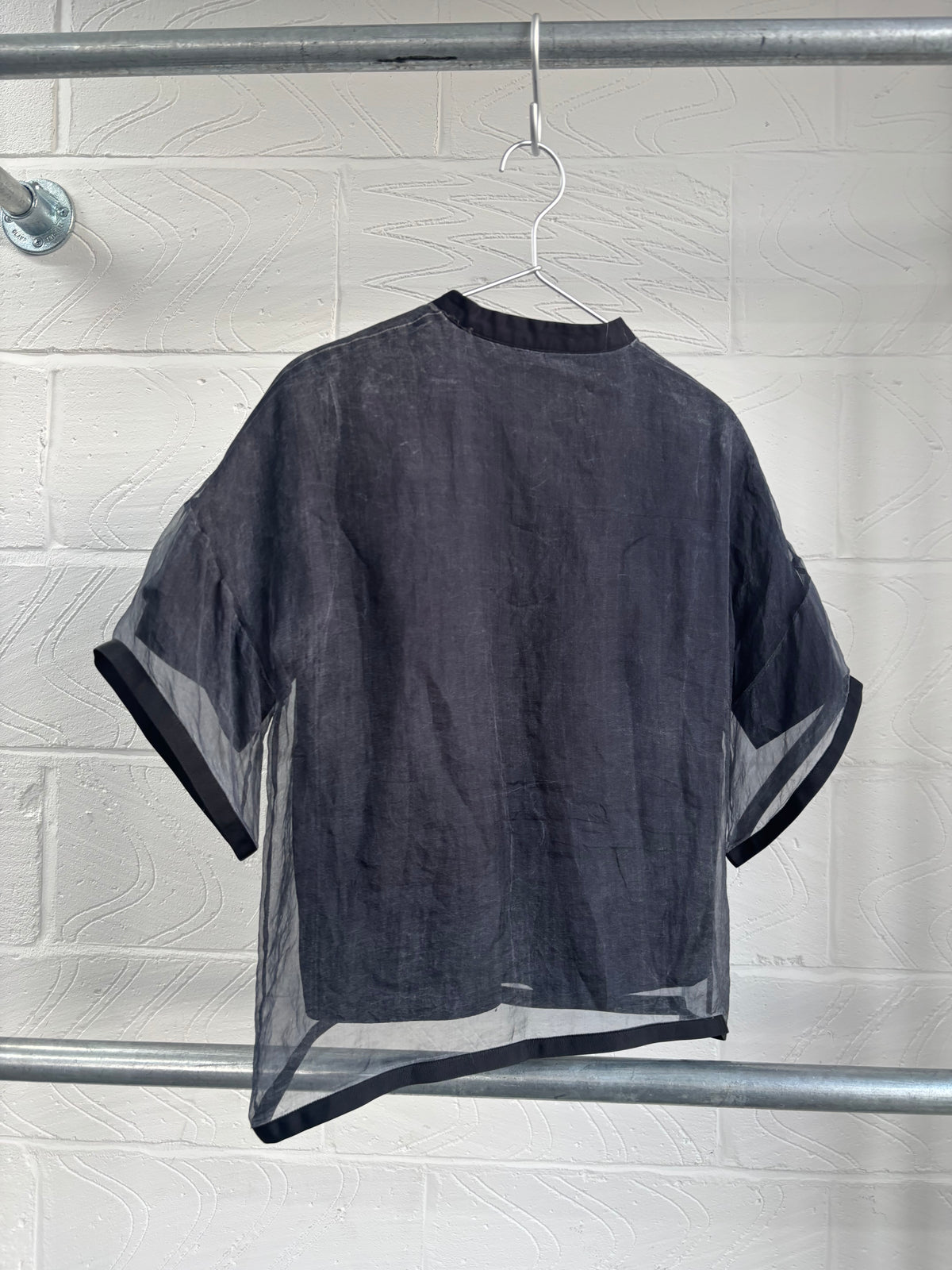 JAPANESE DESIGNER SILK TUNIC TOP