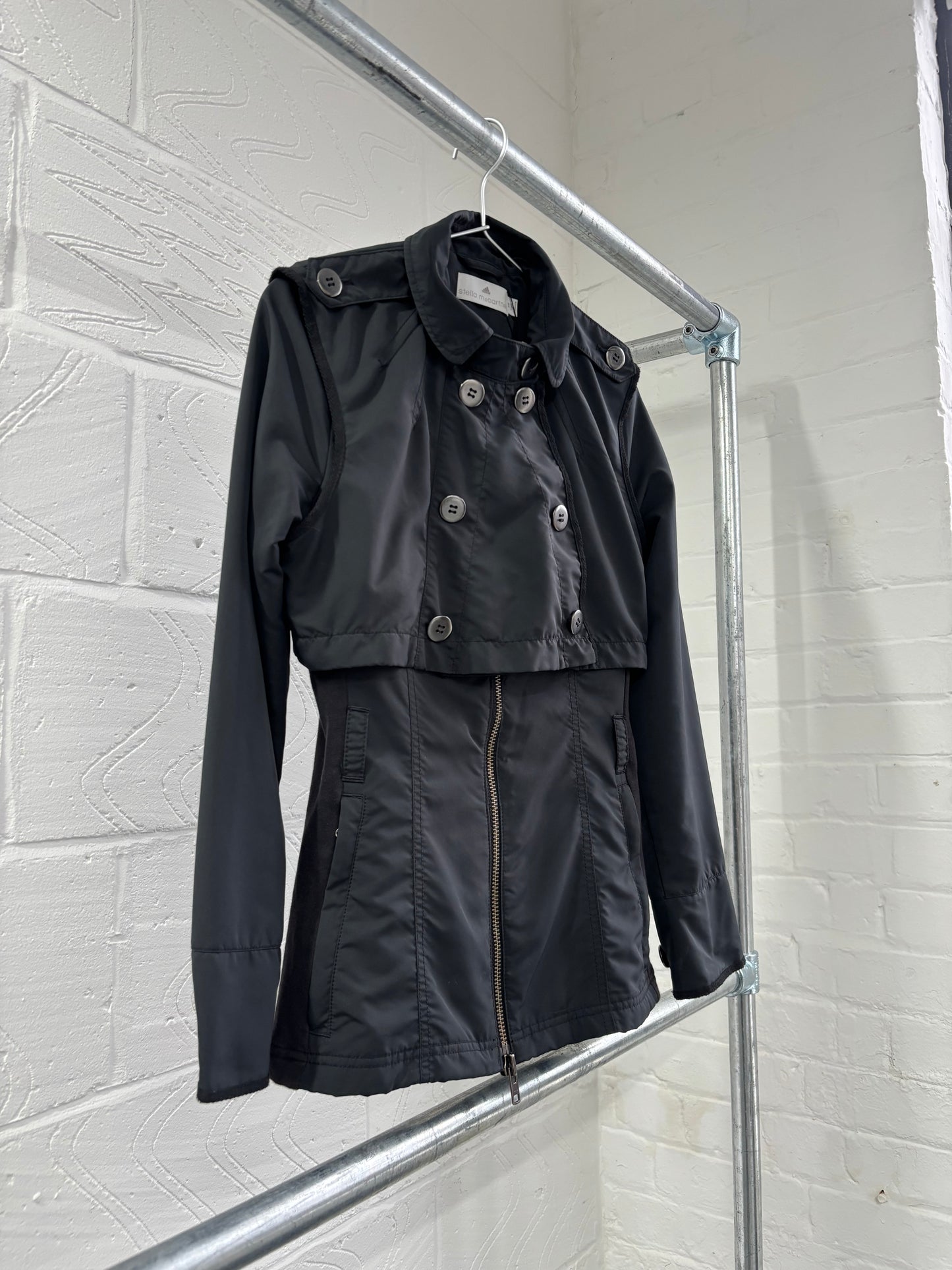 STELLA MCCARTNEY ADIDAS LAYERED TRENCH
