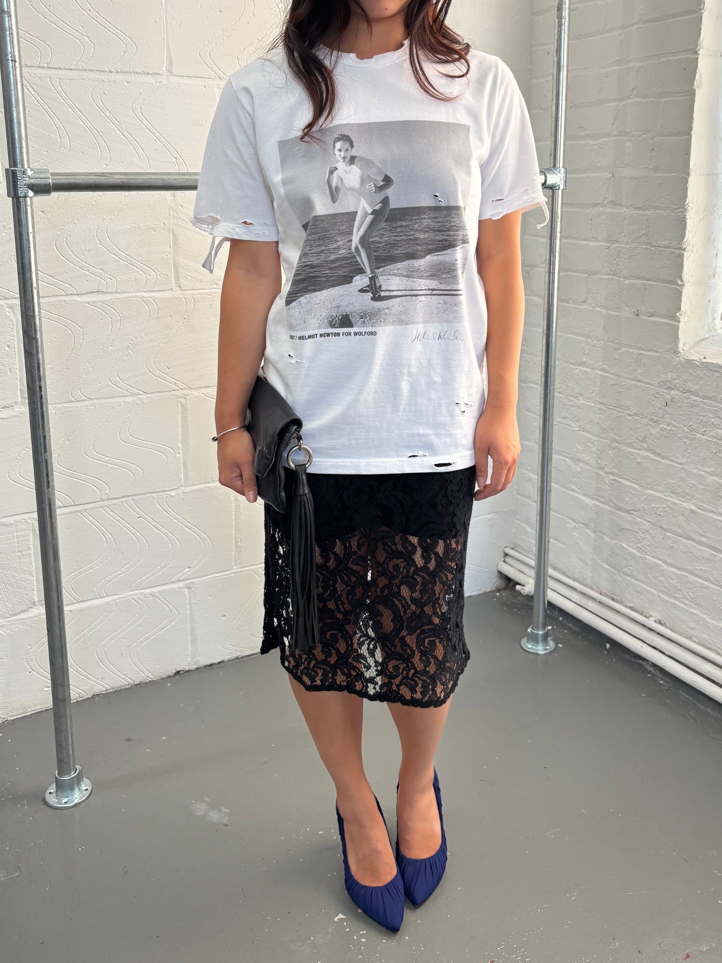 MW X 403: HELMUT NEWTON WOLFORD ANNIVERSARY T-SHIRT
