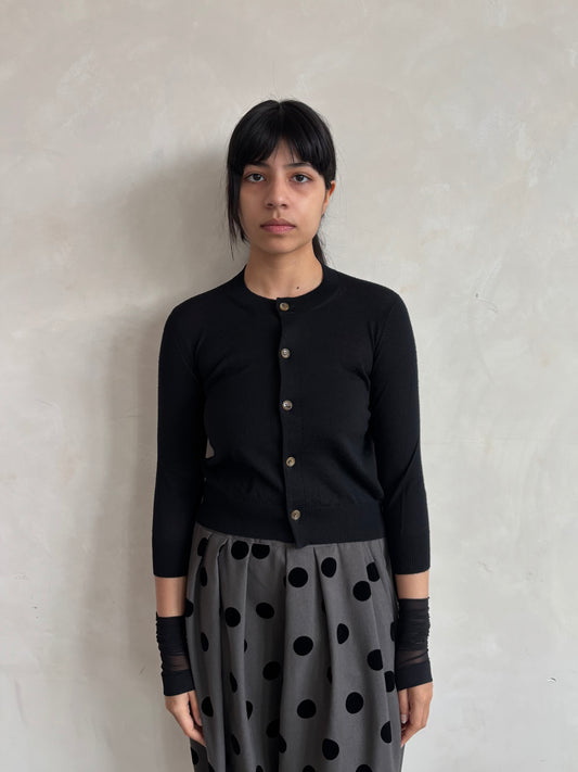 CDG AW2010 WOOL CARDIGAN