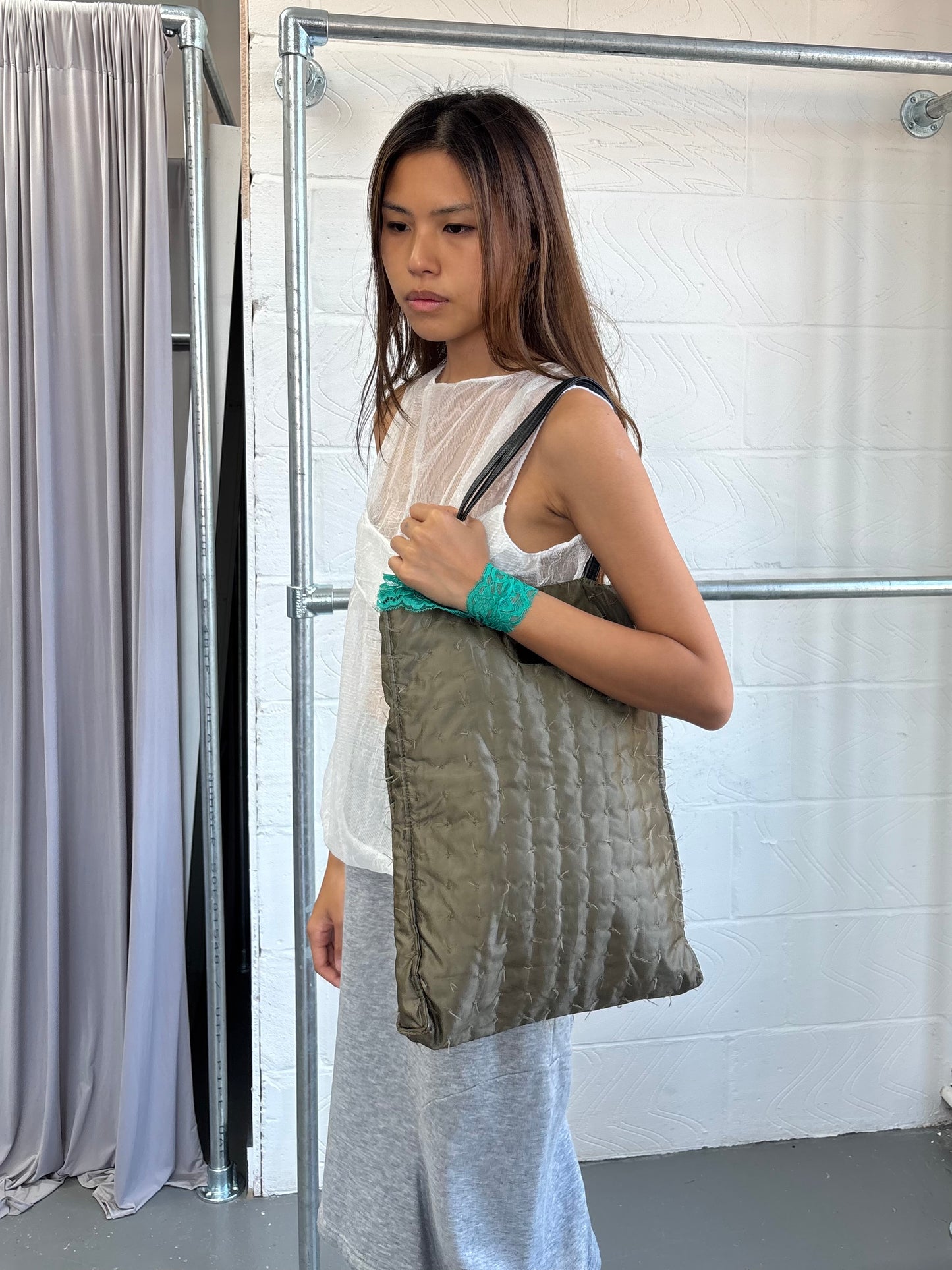 JPG NYLON FRAYED BAG