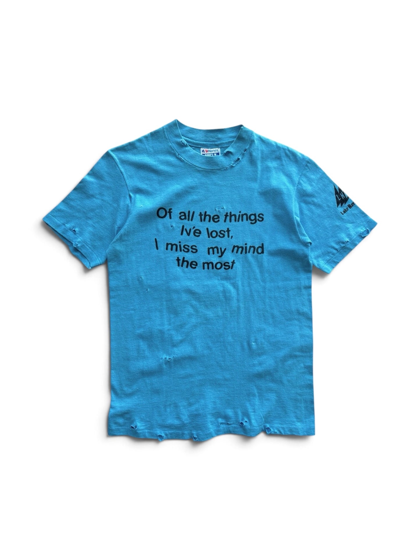 MW X 403: 80S "LOST MY MIND" T-SHIRT