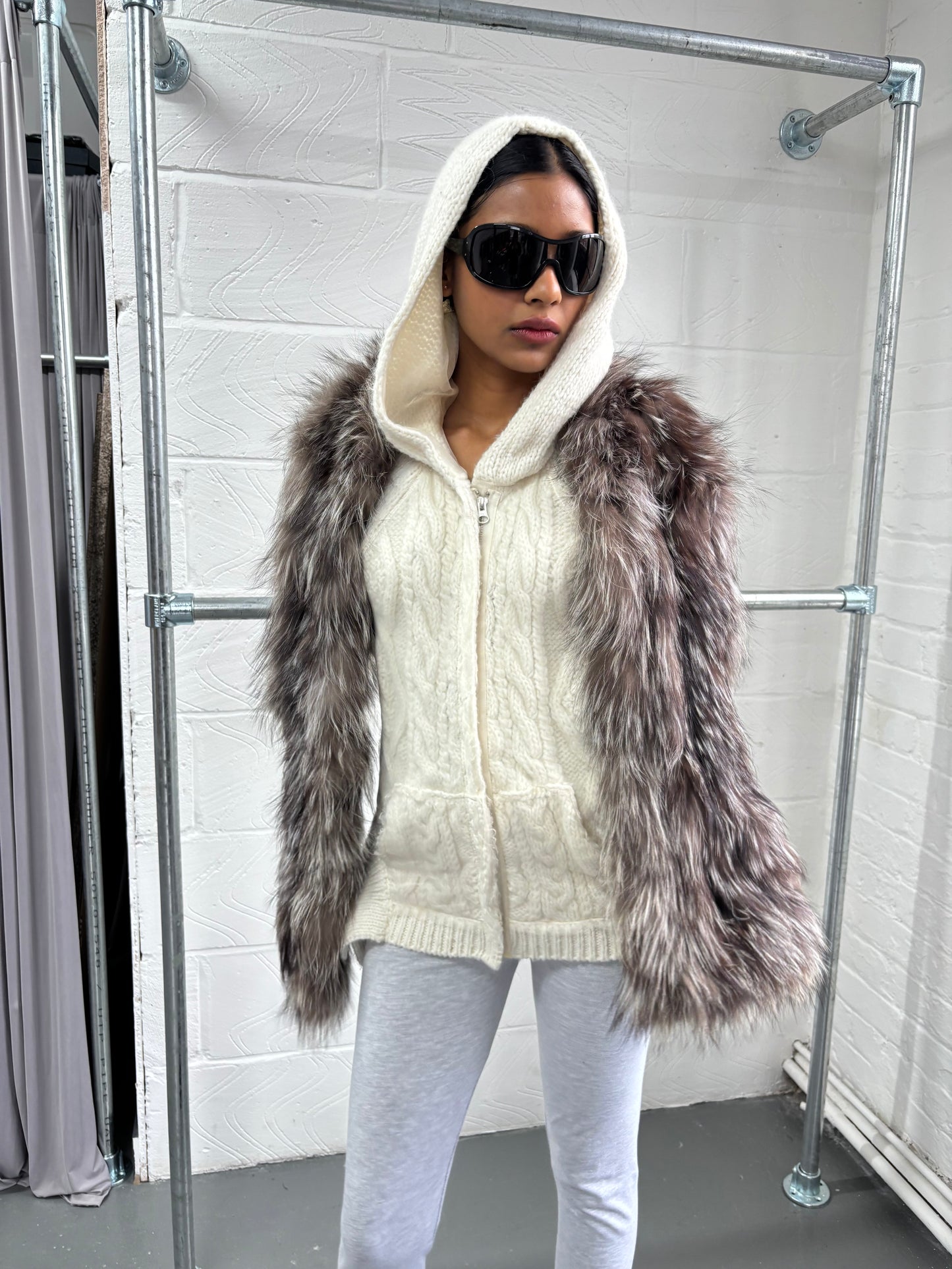 SHAGGY FUR SCARF