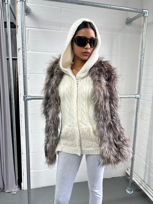 SHAGGY FUR SCARF