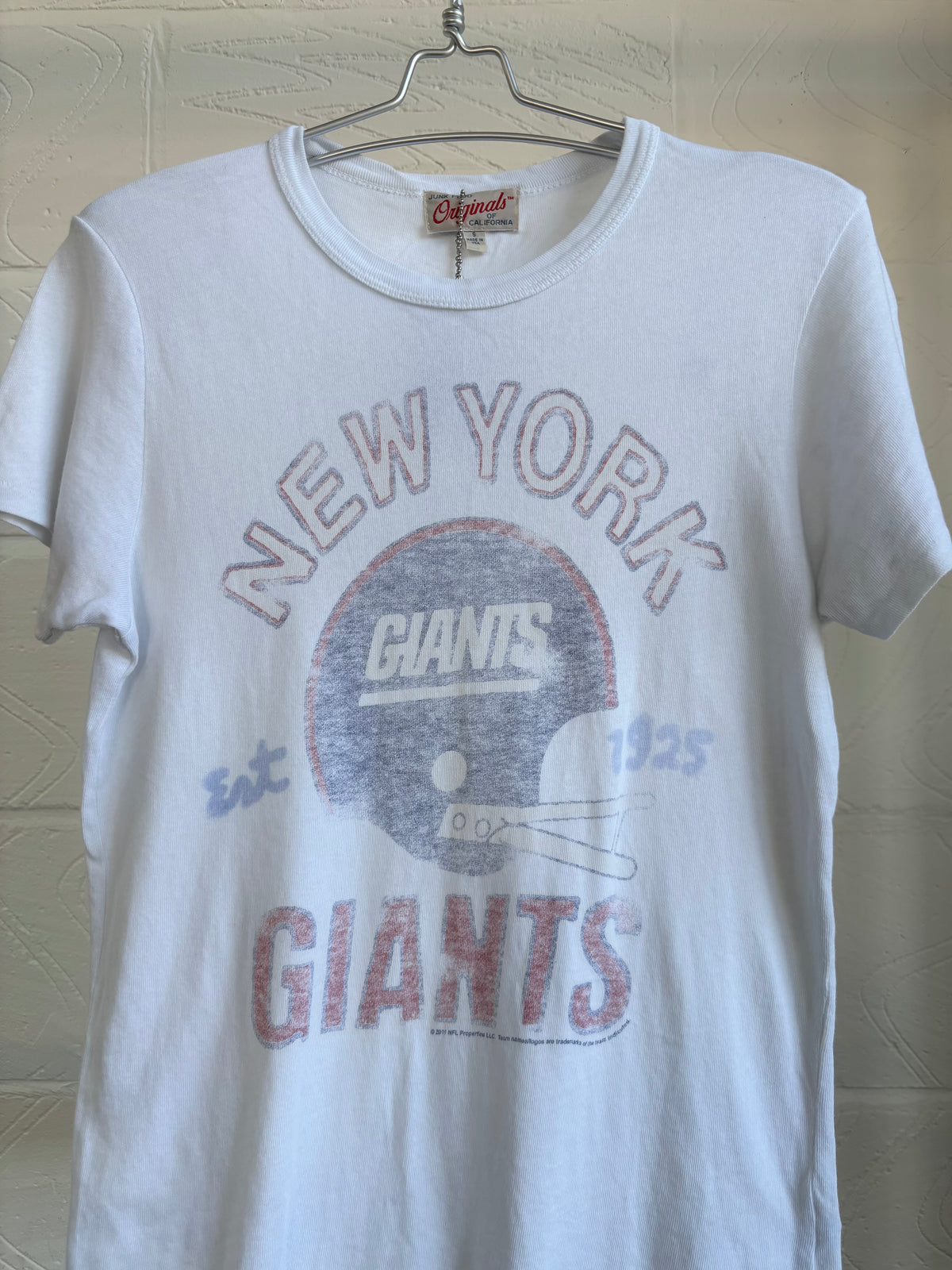 EARLY 00S SINGLE STITCH NYC GIANTS GRAPHIC TEE