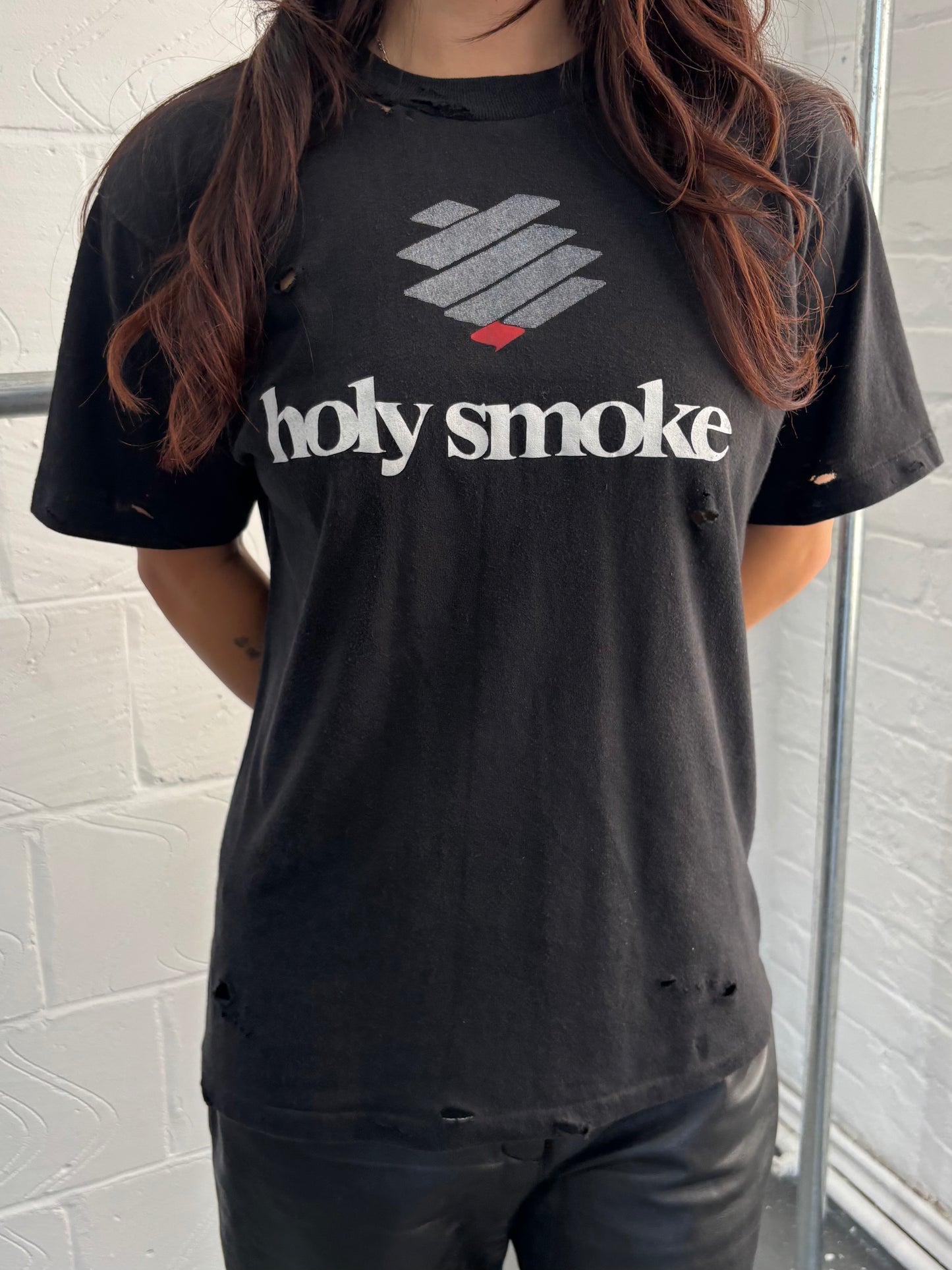 MW X 403: 80S HOLY SMOKE T-SHIRT