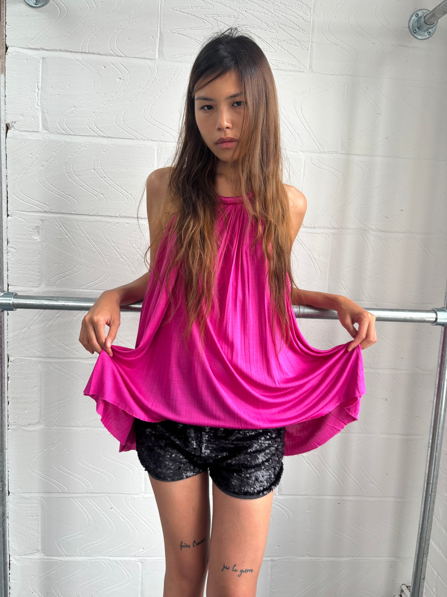 PATRIZIA PEPE SEQUIN SHORTS