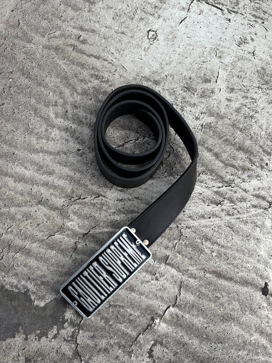 SUPREME GAULTIER SS19 LEATHER BELT