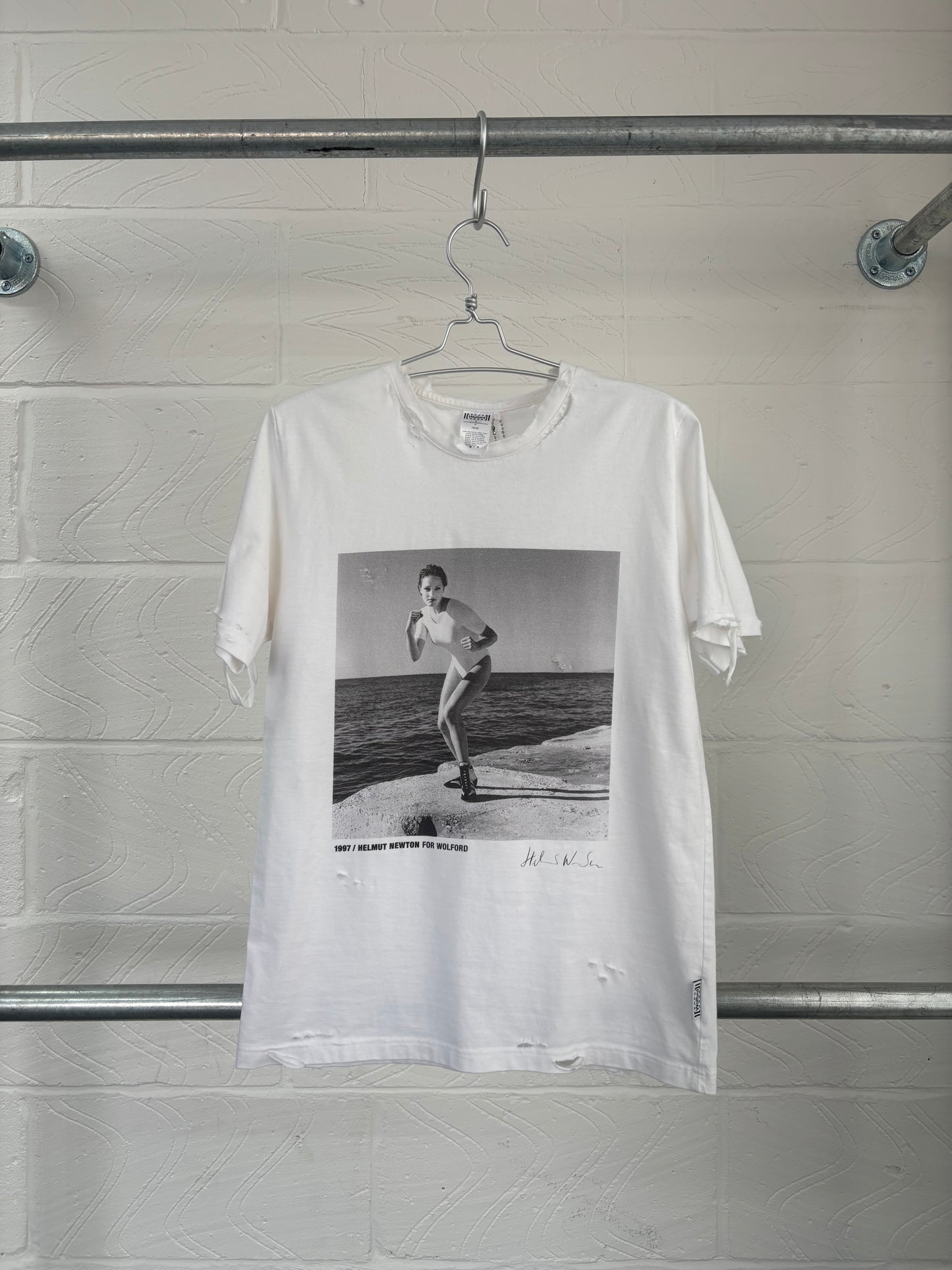 MW X 403: HELMUT NEWTON WOLFORD ANNIVERSARY T-SHIRT