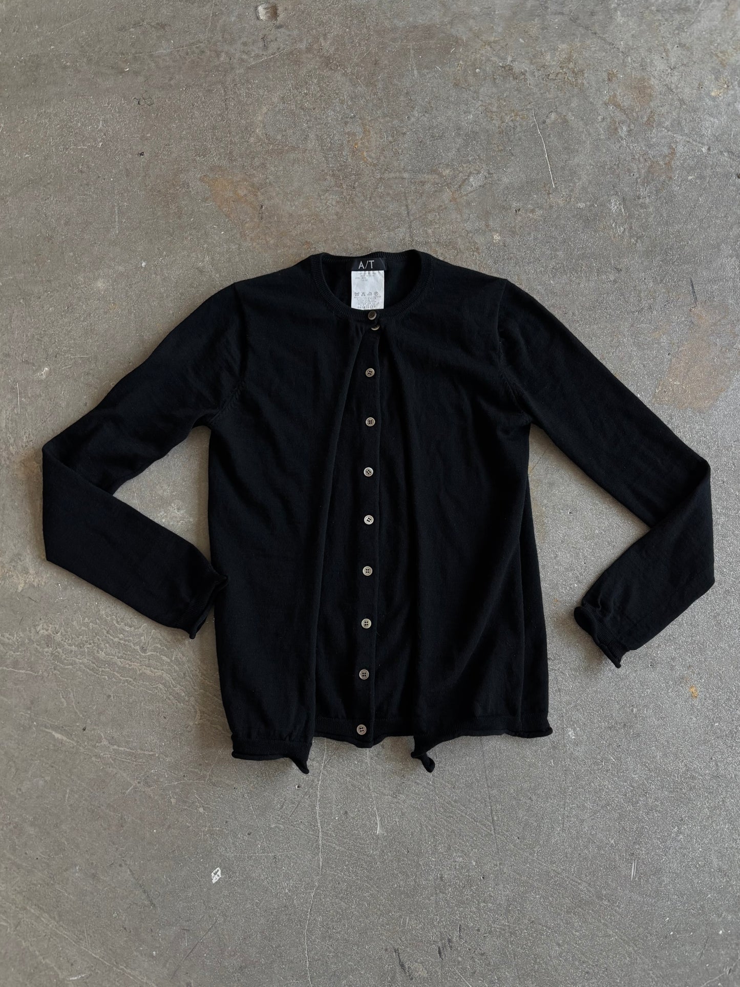 ATSURO TAYAMA DOUBLE LAYER CARDIGAN