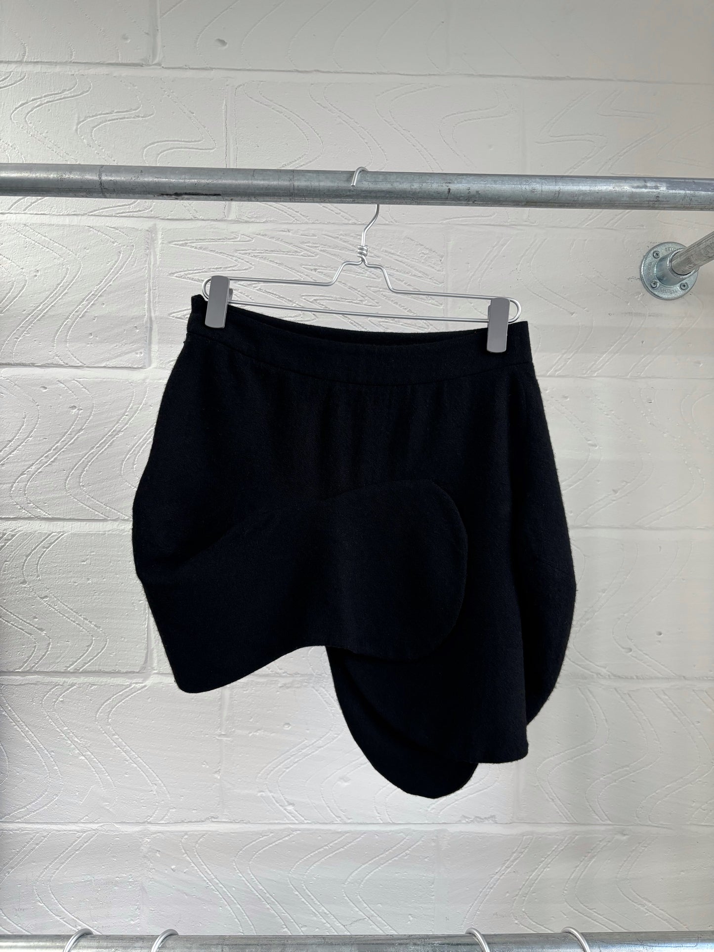 VIVIENNE WESTWOOD WOOL DEFORMED SKIRT