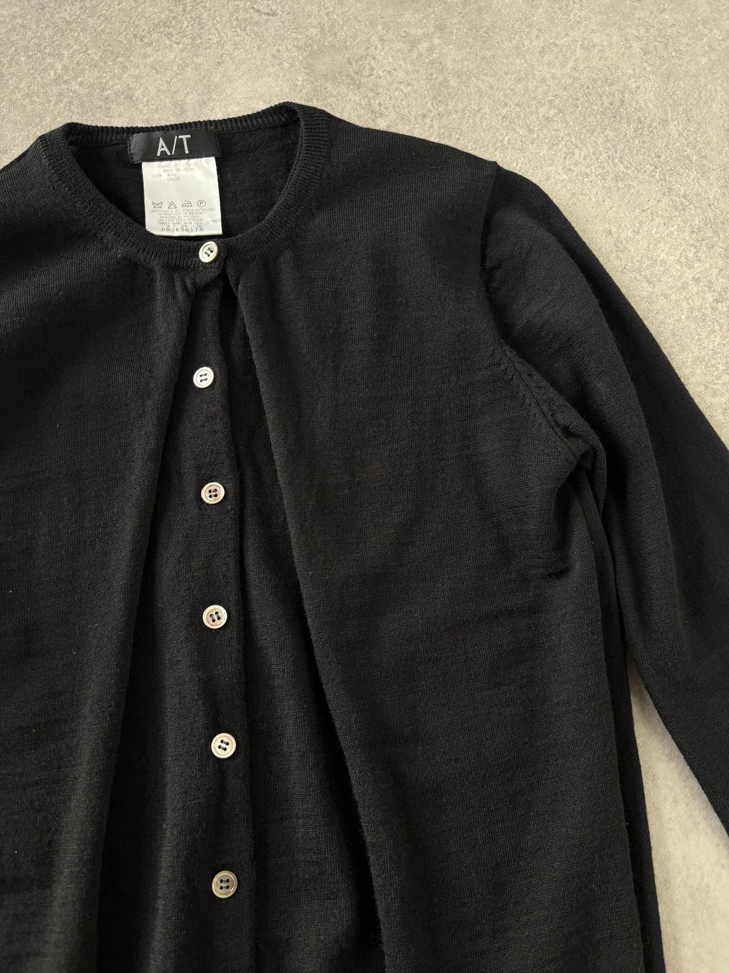 ATSURO TAYAMA DOUBLE LAYER CARDIGAN