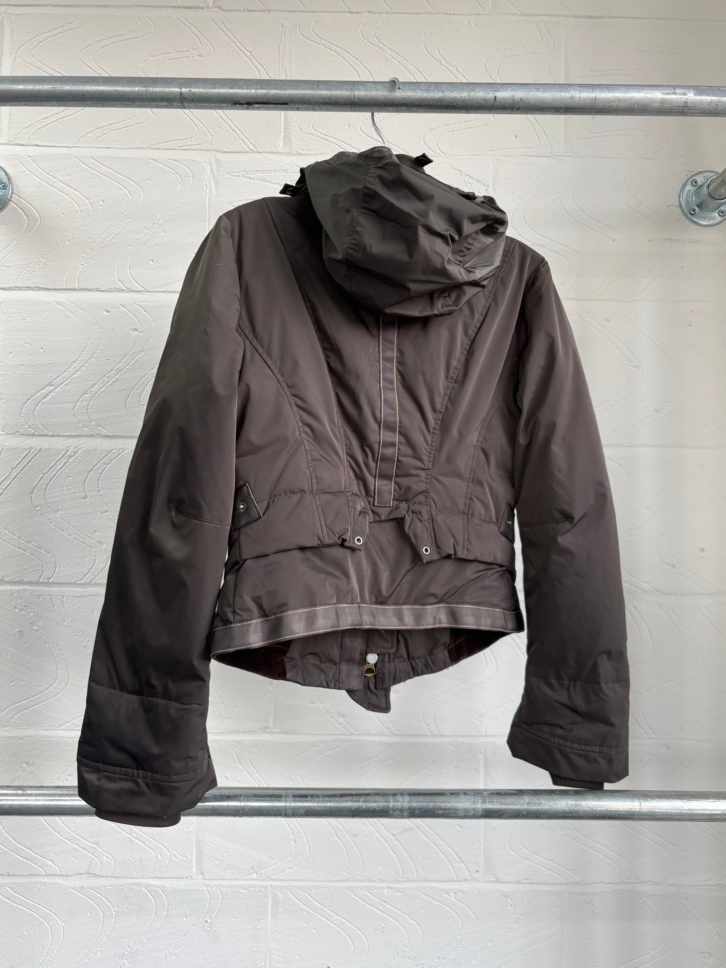 MARITHE GREY BONDAGE JACKET