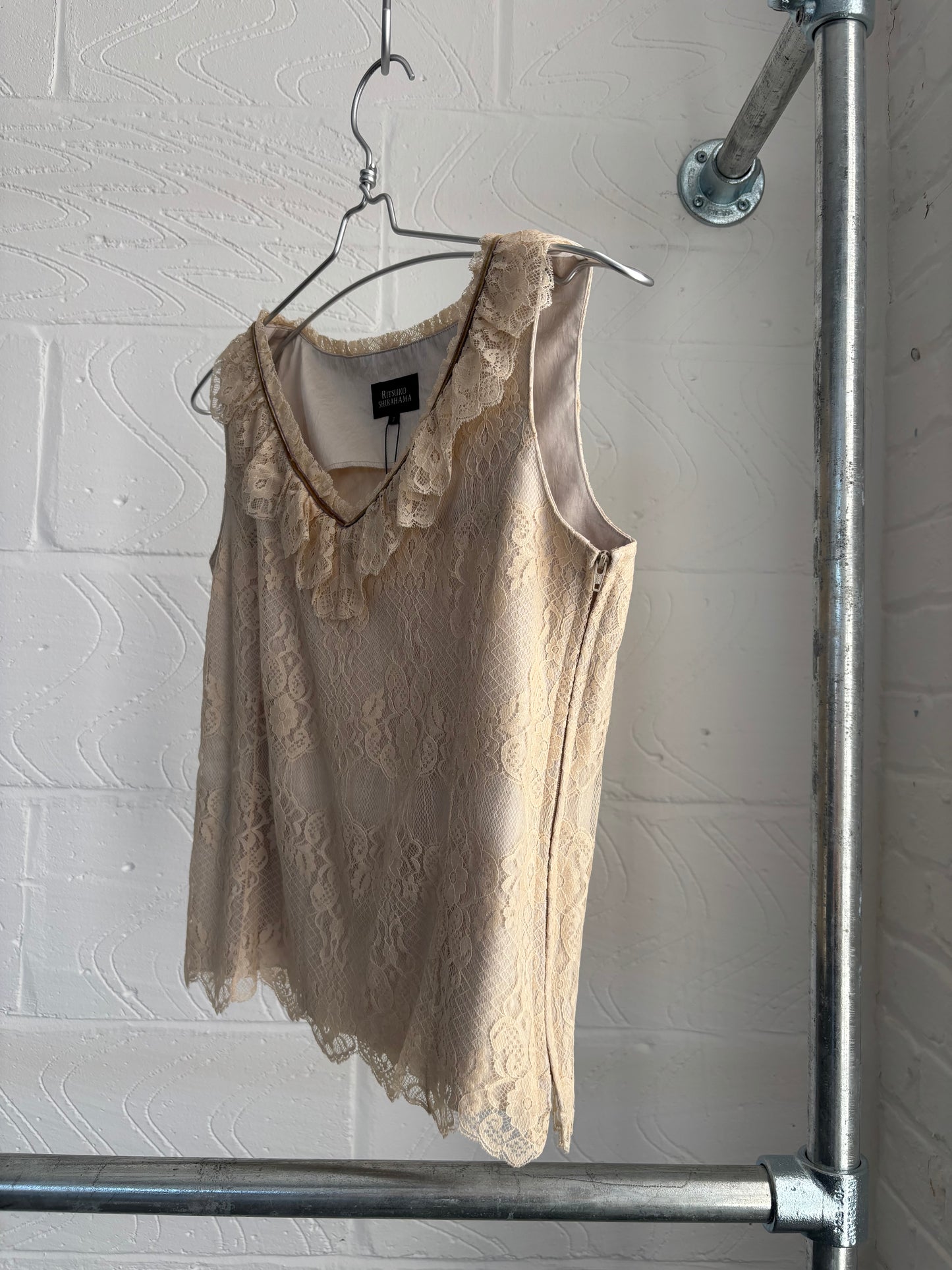 JAPANESE DESIGNER LACE TANK