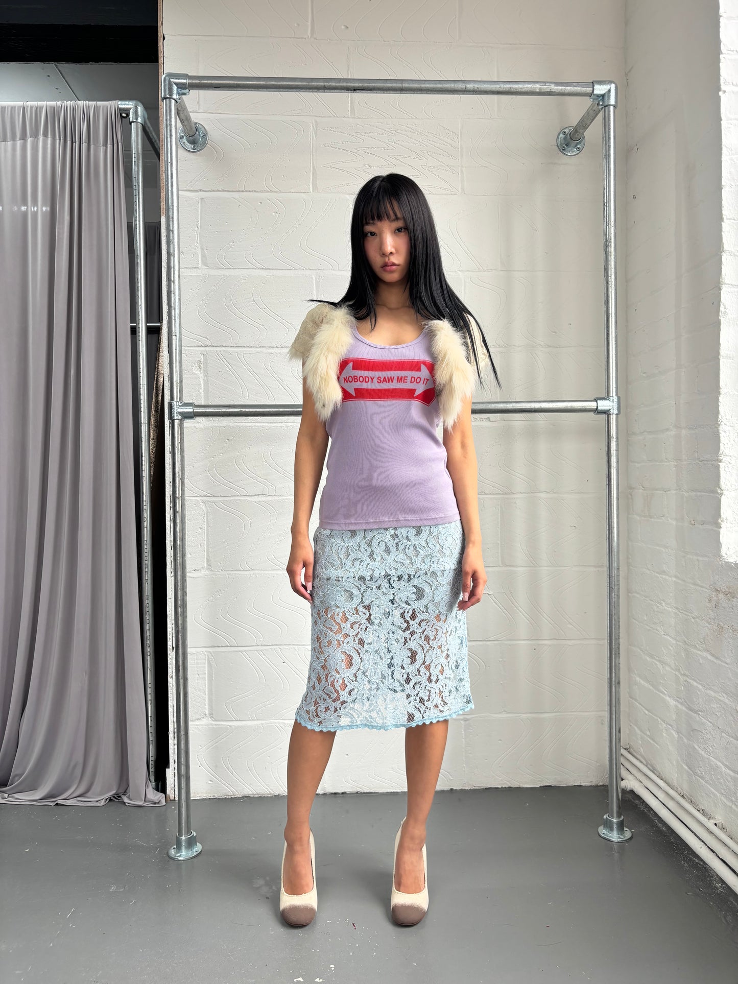 SACAI LUCK LACE SS15 SKORT