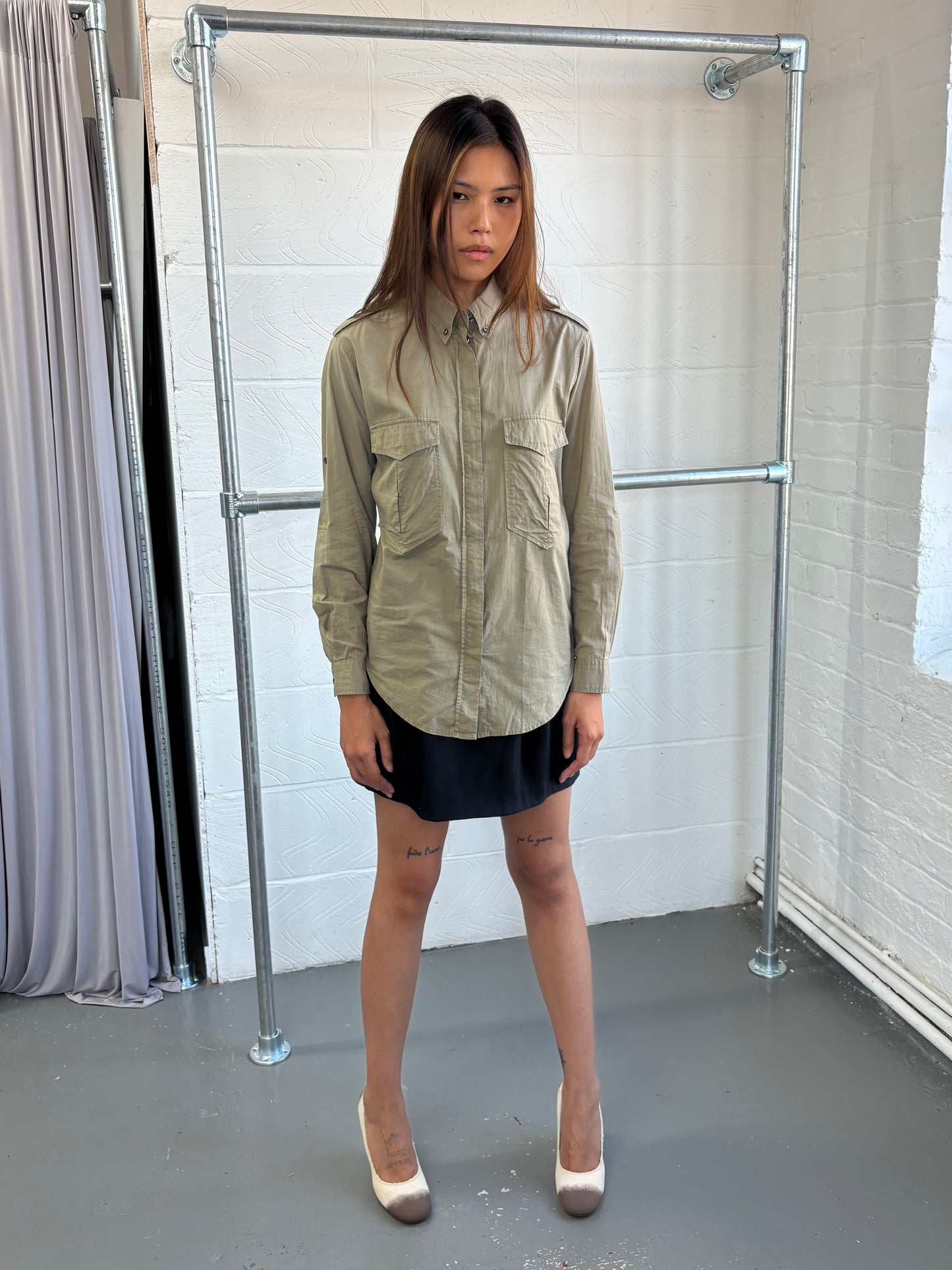 ISABEL MARANT UTILITY COTTON SHIRT