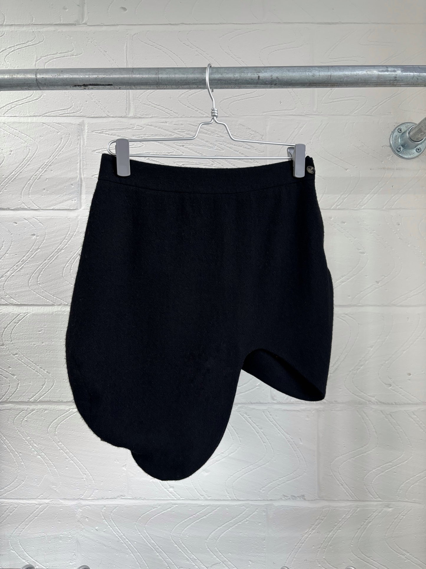 VIVIENNE WESTWOOD WOOL DEFORMED SKIRT