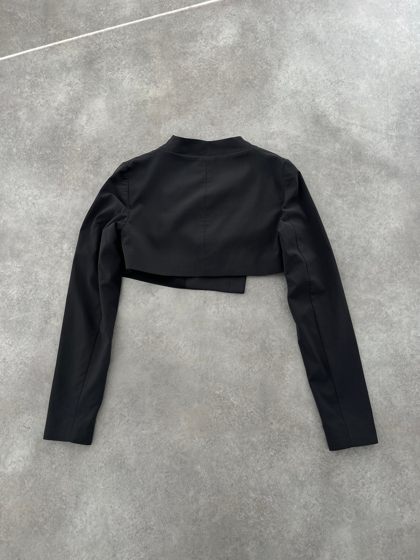 SUPER CROPPED ASYMMETRIC JACKET