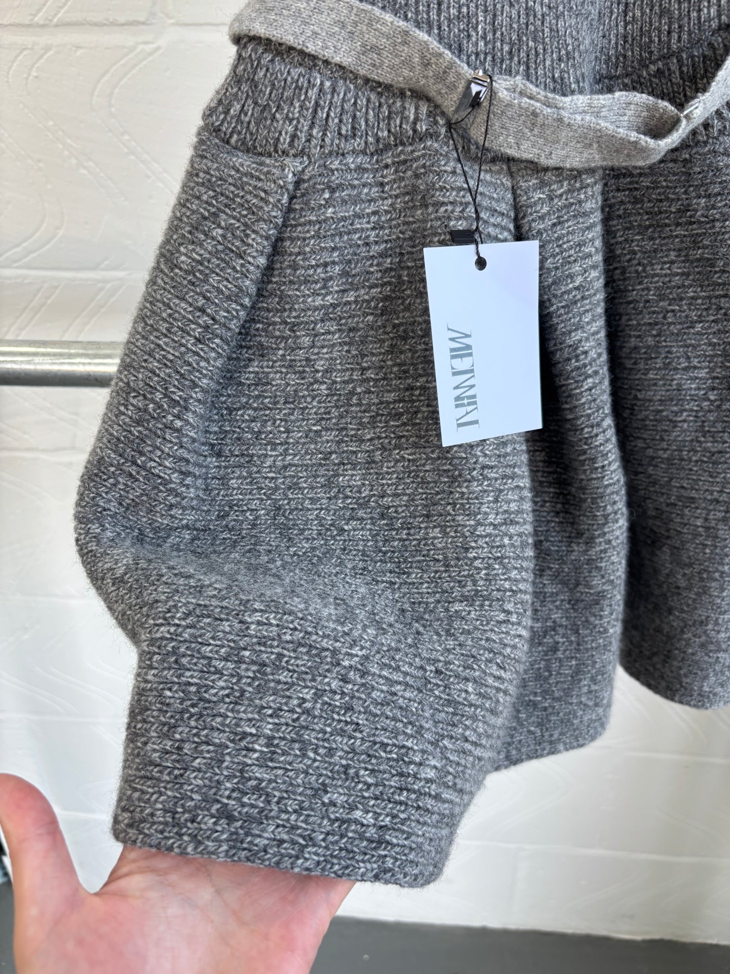 TOGA ARCHIVES WOOL AND CASHMERE FISHTAIL SKIRT/DRESS