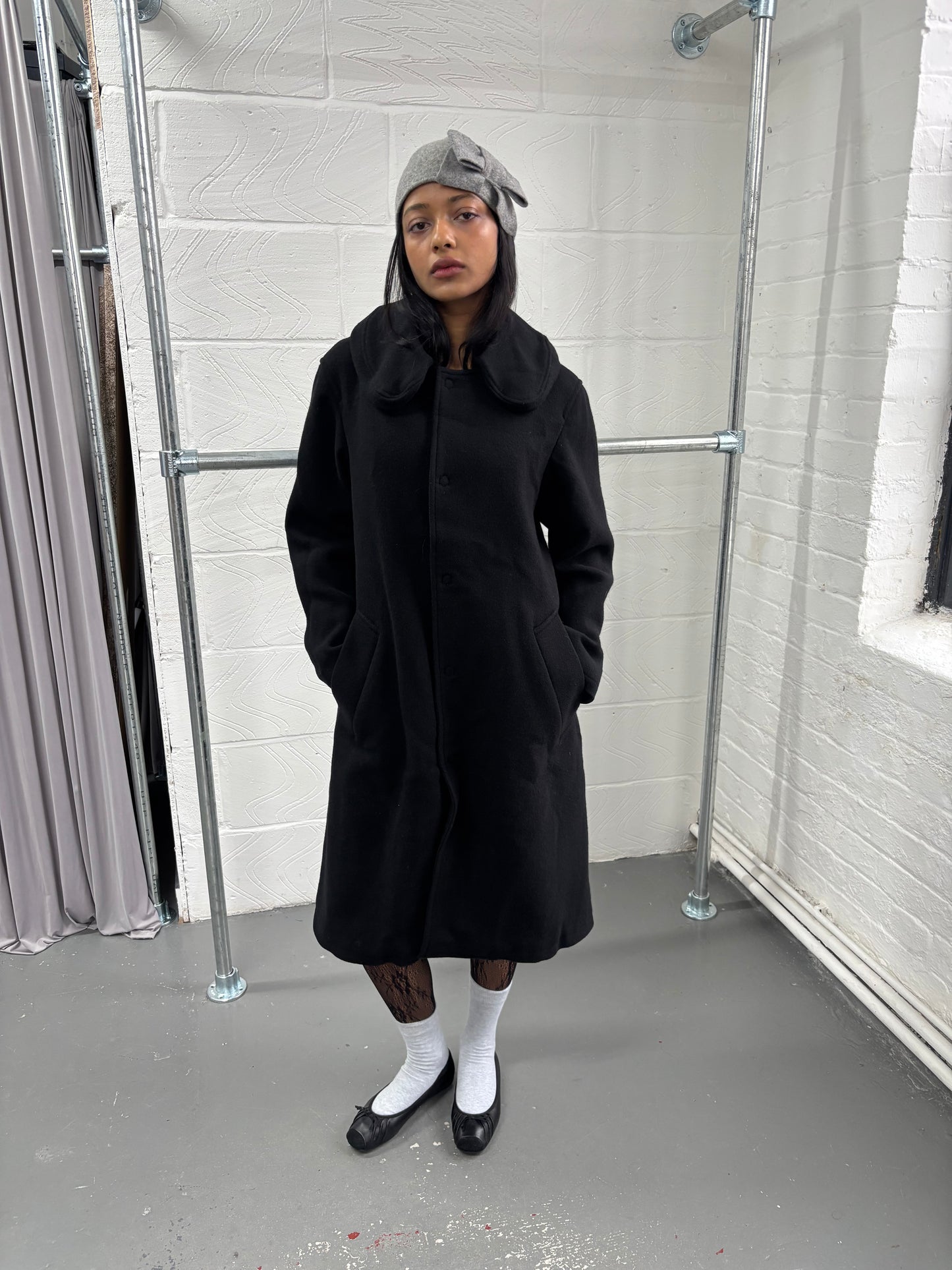ZUCCA OVERSIZED PEA COAT