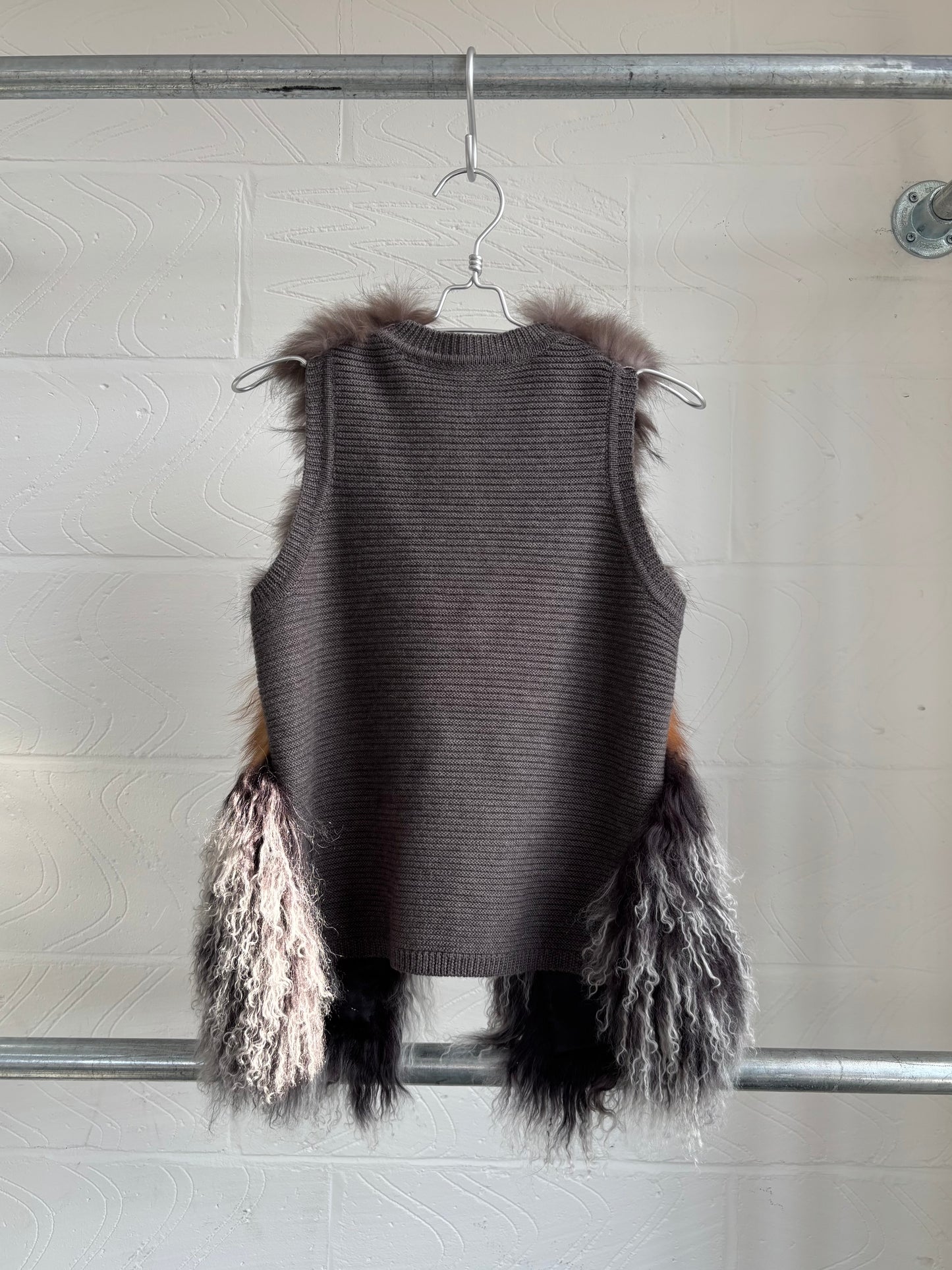JAPANESE DESIGNER FOX FUR GILET