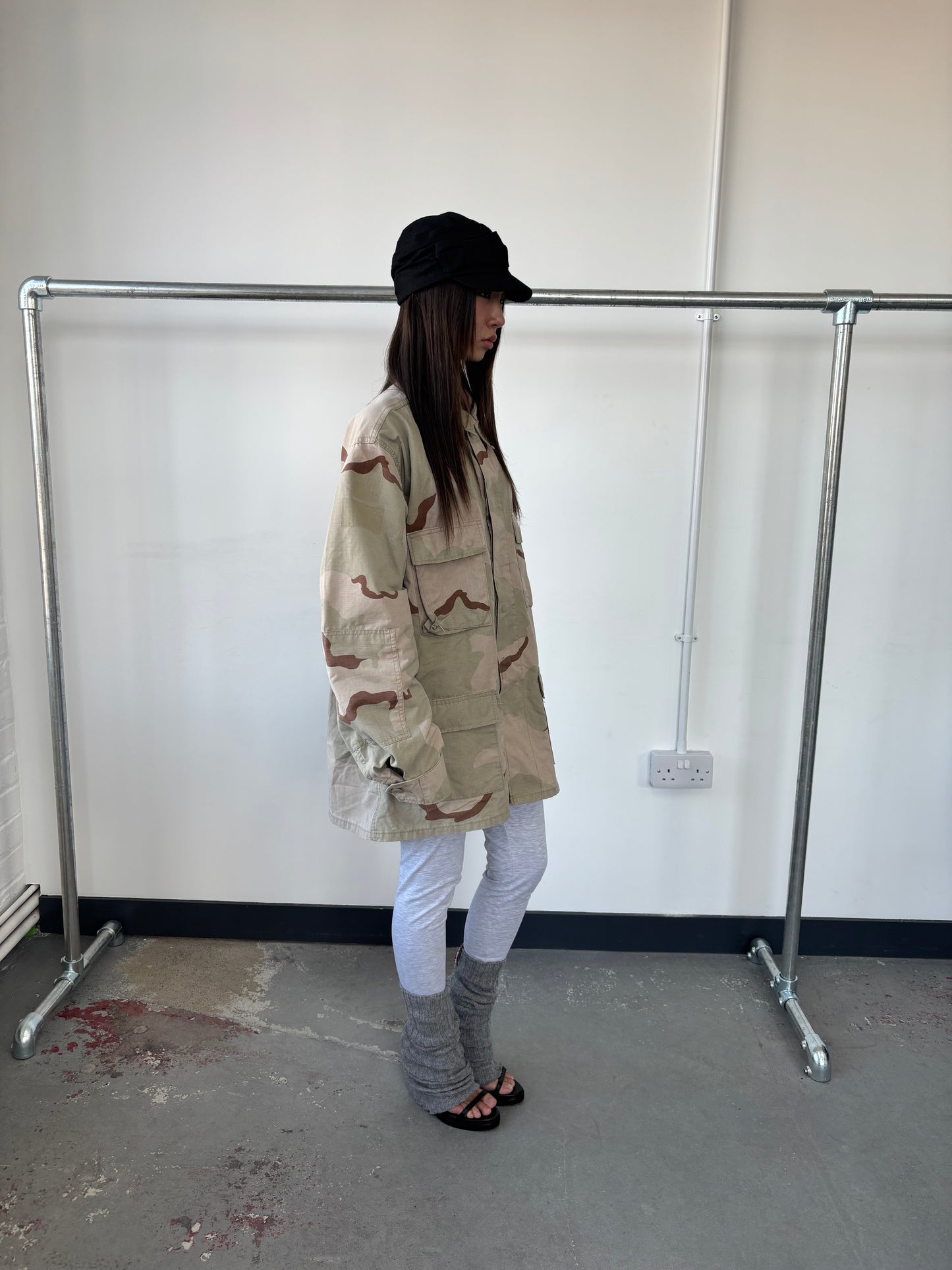 ARMY SURPLUS CAMO JACKET