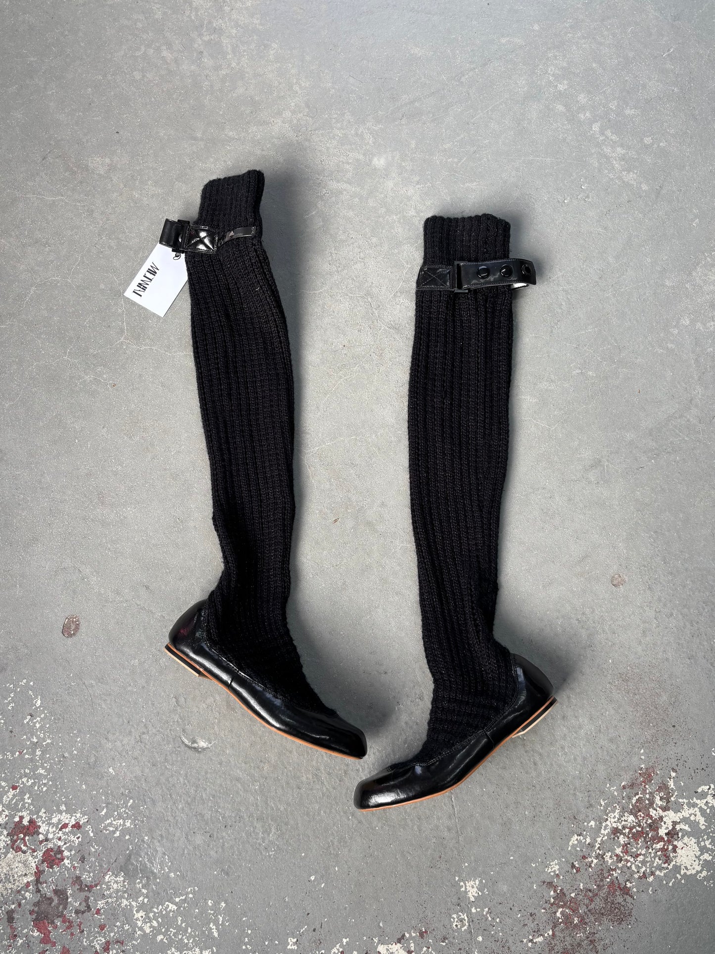 STELLA MCCARTNEY ADIDAS ADHARA KNIT BOOTS
