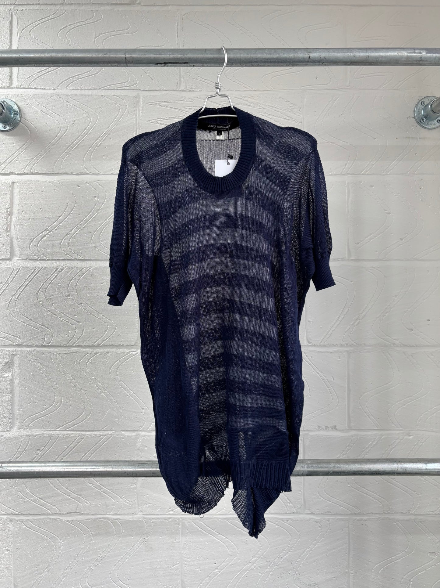 JUNYA WATANABE STRIPE SHEER KNIT