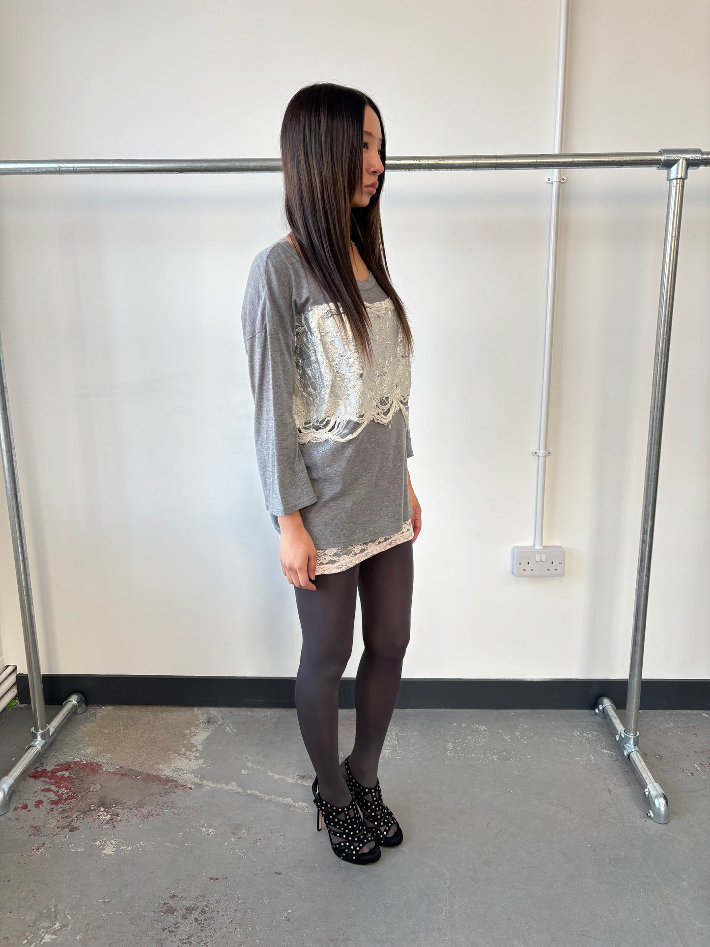 CAMILA SKOVGAARD STUDDED LEATHER HEELS