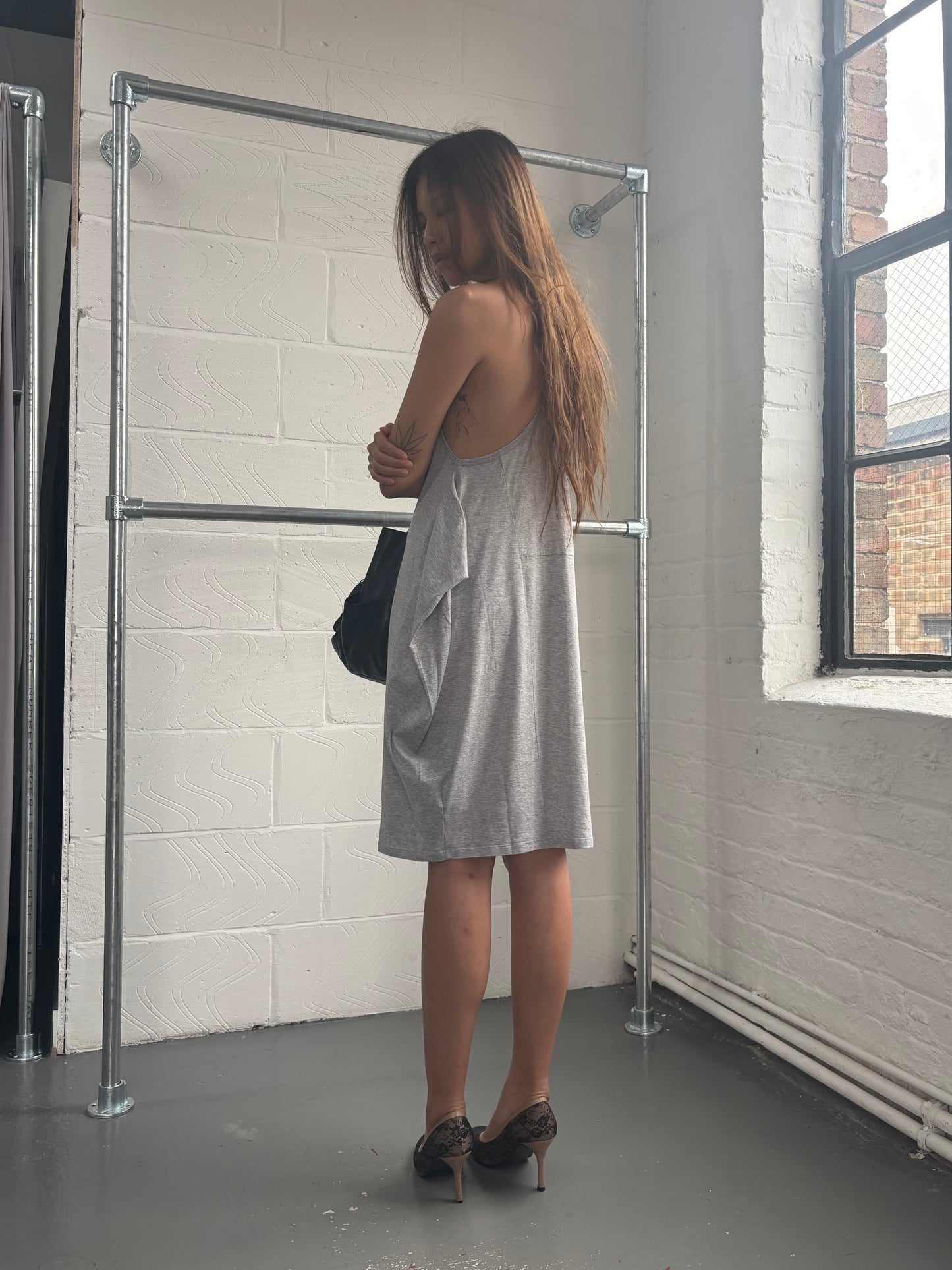 NEIL BARRETT SUBVERSIVE JERSEY DRESS