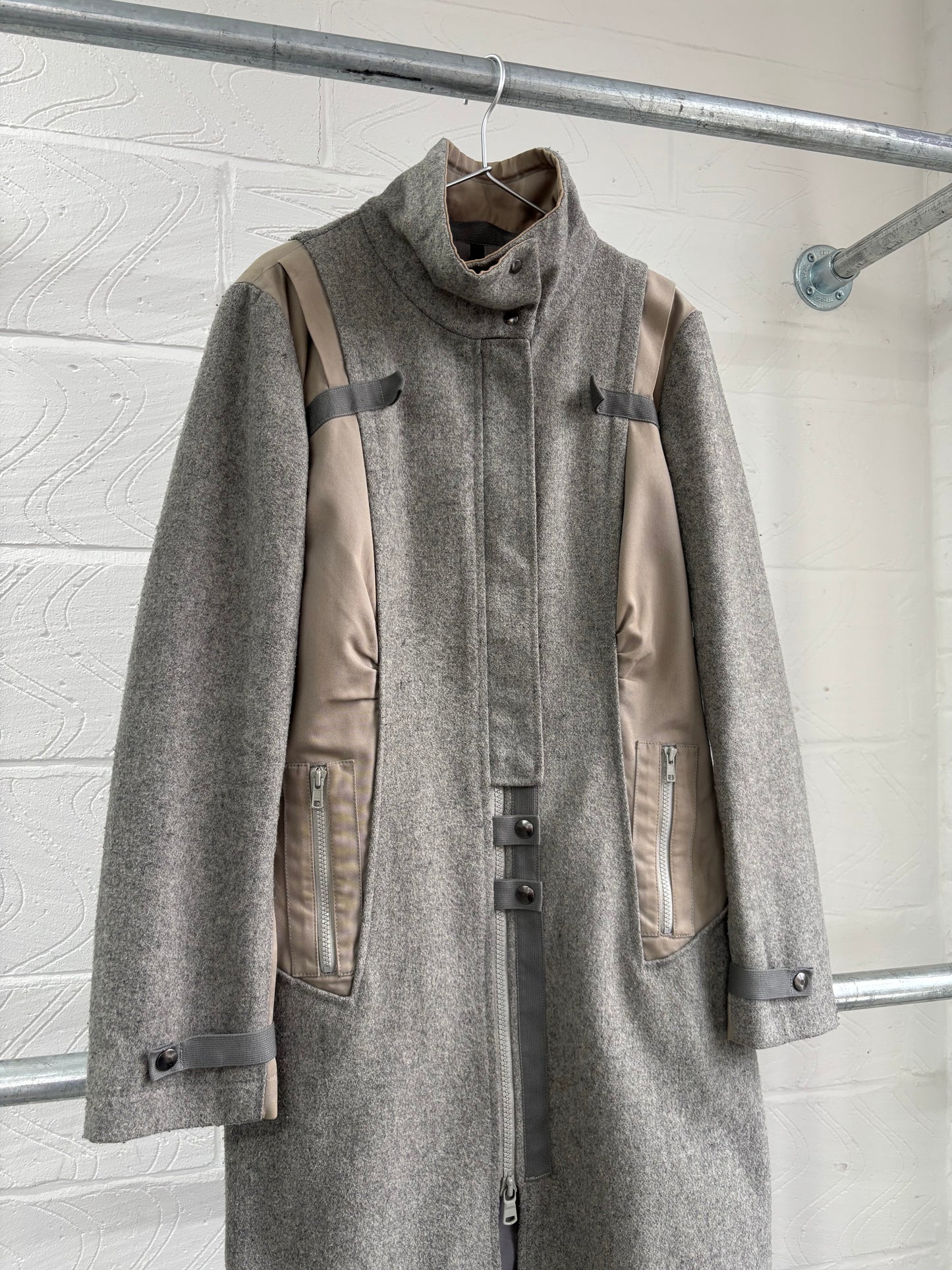 SPORTMAX WOOL BLEND UTILITY JACKET