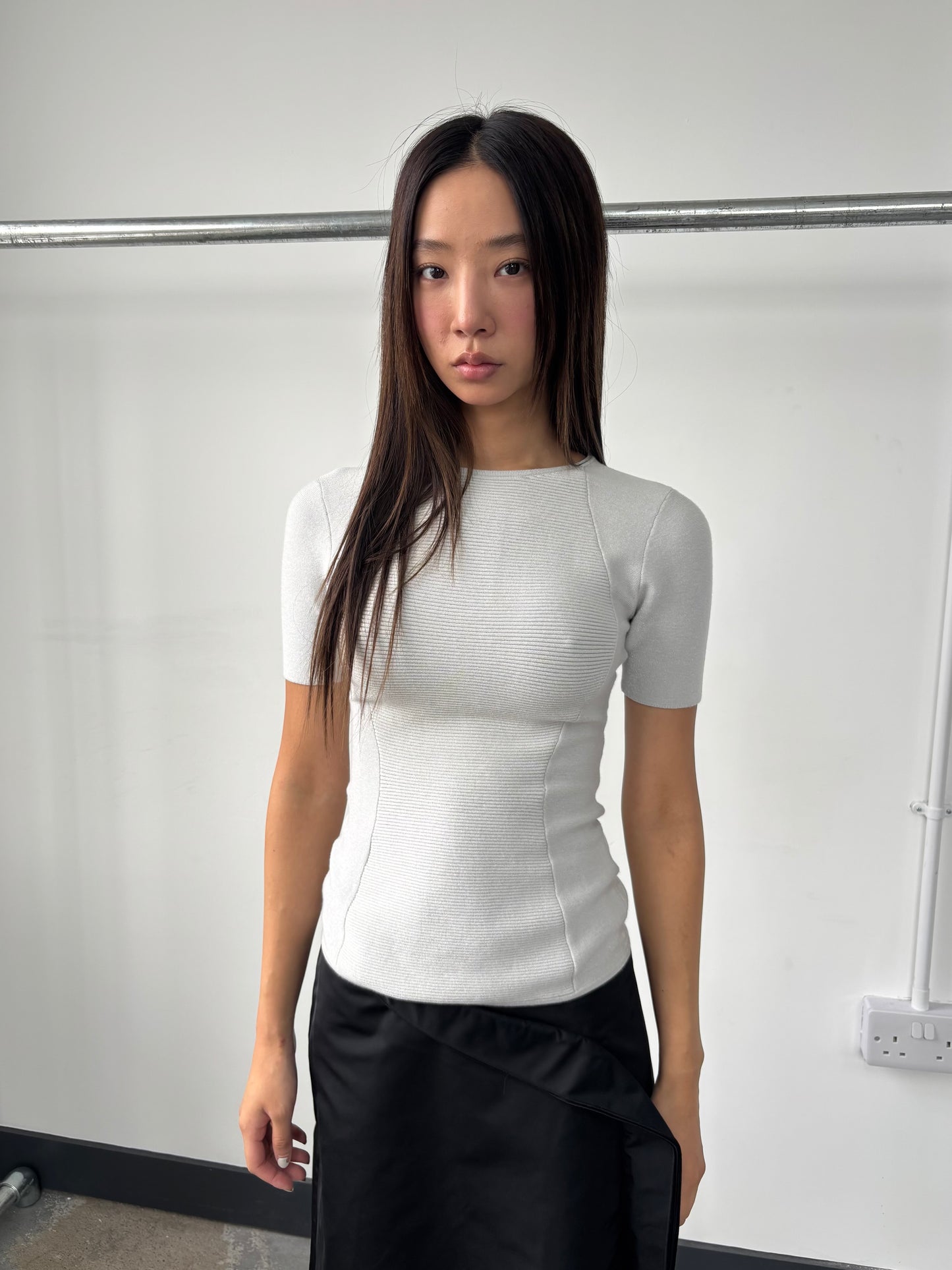BERARDI KNIT SCULT TOP