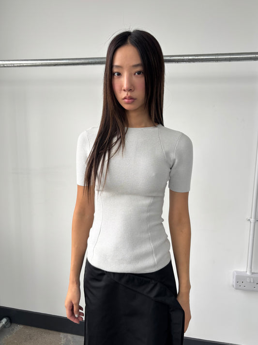 BERARDI KNIT SCULT TOP